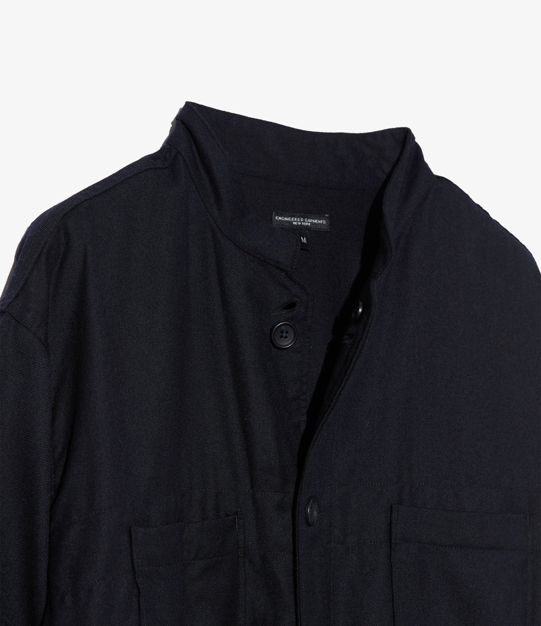 希少【ENGINEERED GARMENTS】 DAYTON SHIRT Engineered Garments - Dayton Long Shirt - Dk. Navy High Count