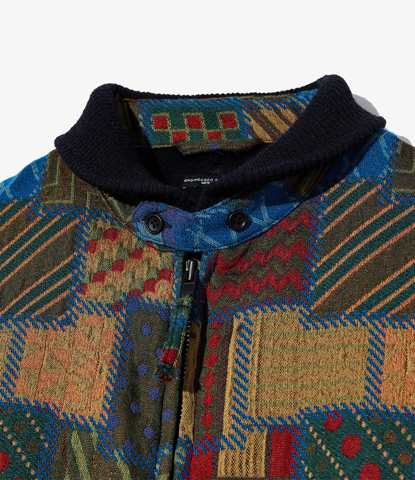 ENGINEERED GARMENTS 　LLJacket　23AW Engineered Garments - LL Jacket - Multi Color Geometric PW