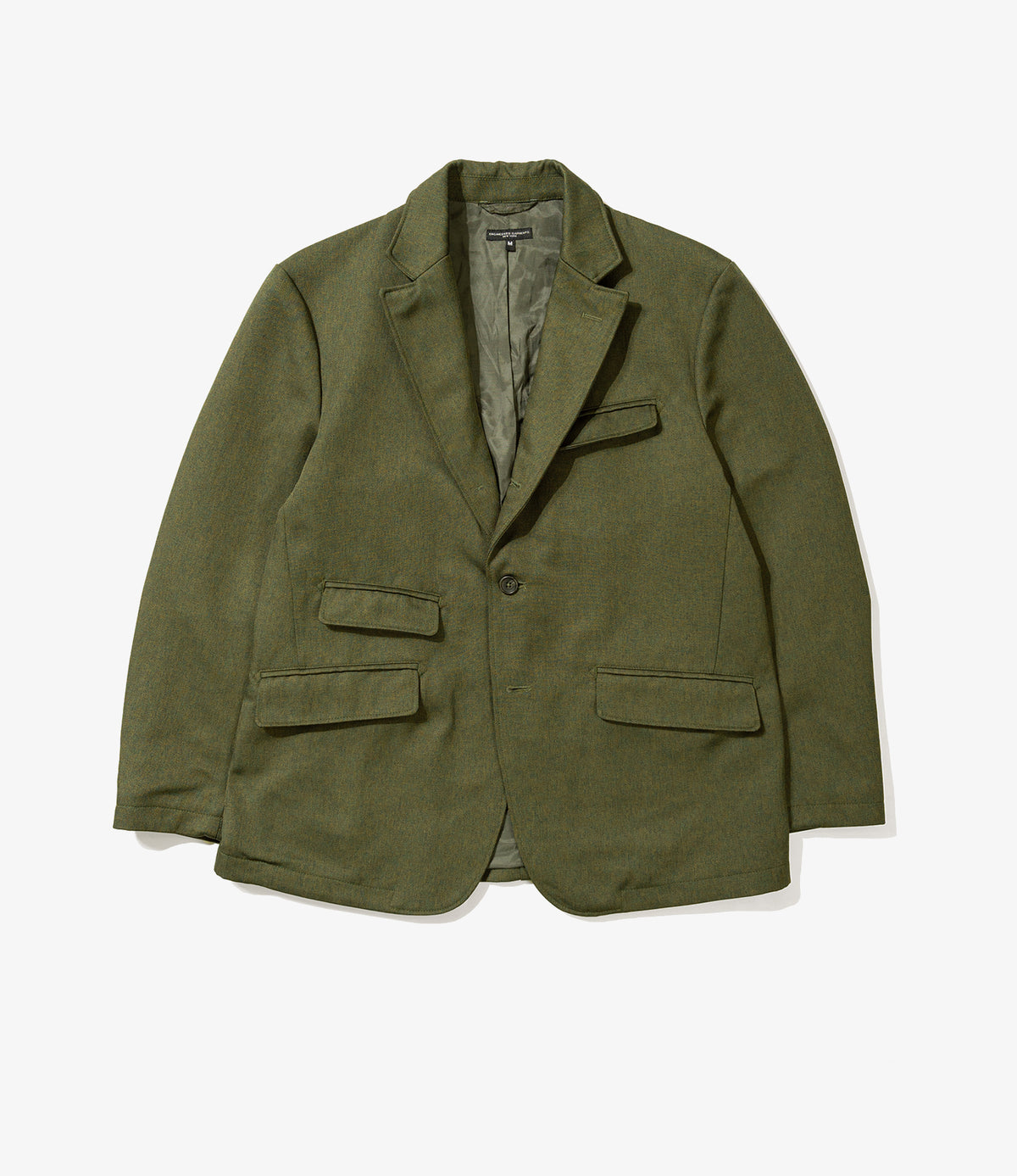 Andover Jacket - Olive Melange Cotton Twill | Nepenthes New York
