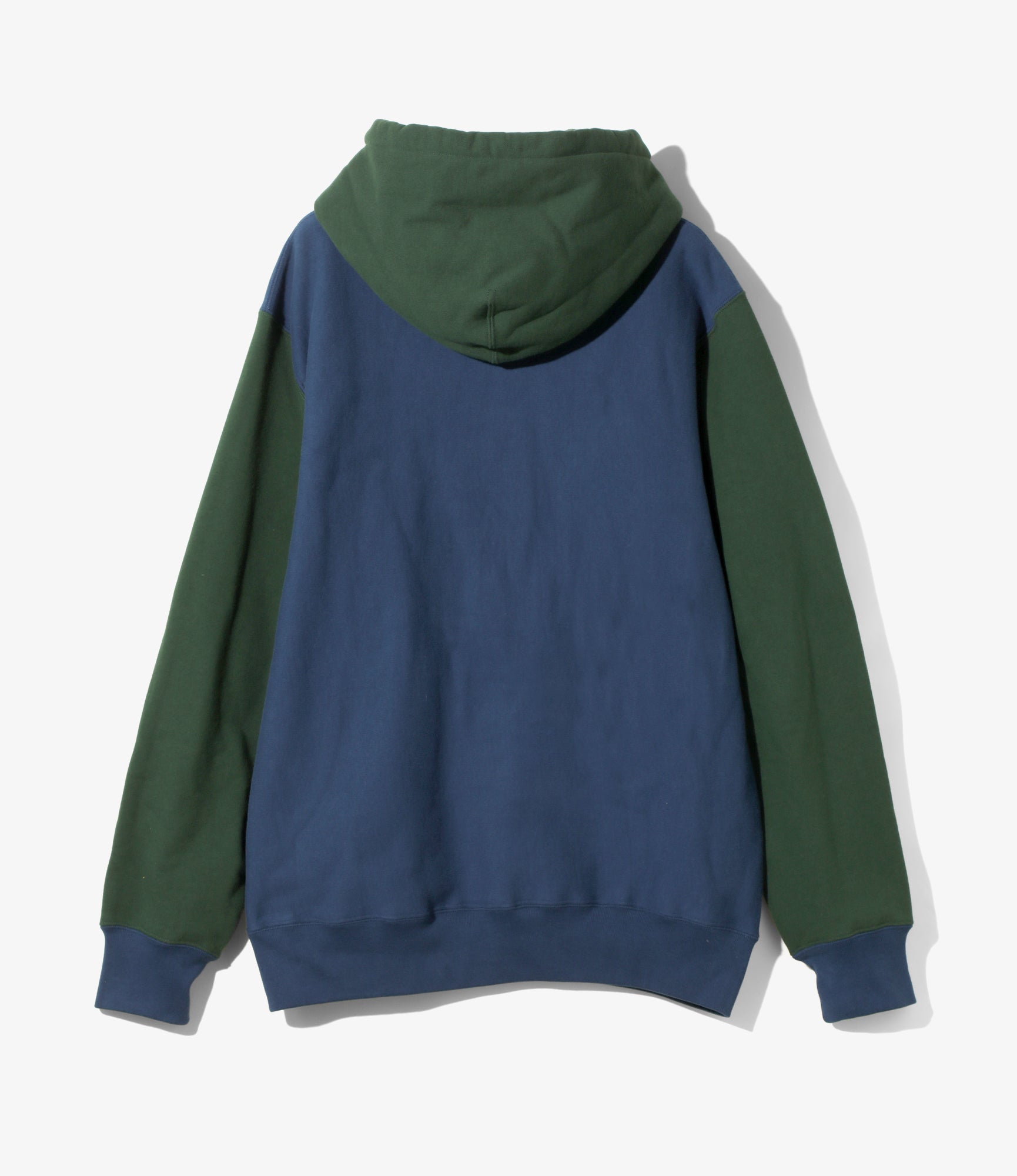 South2 West8 x Better Gift Shop - Hooded Sweatshirt - Dk. Blue / Forest  Green