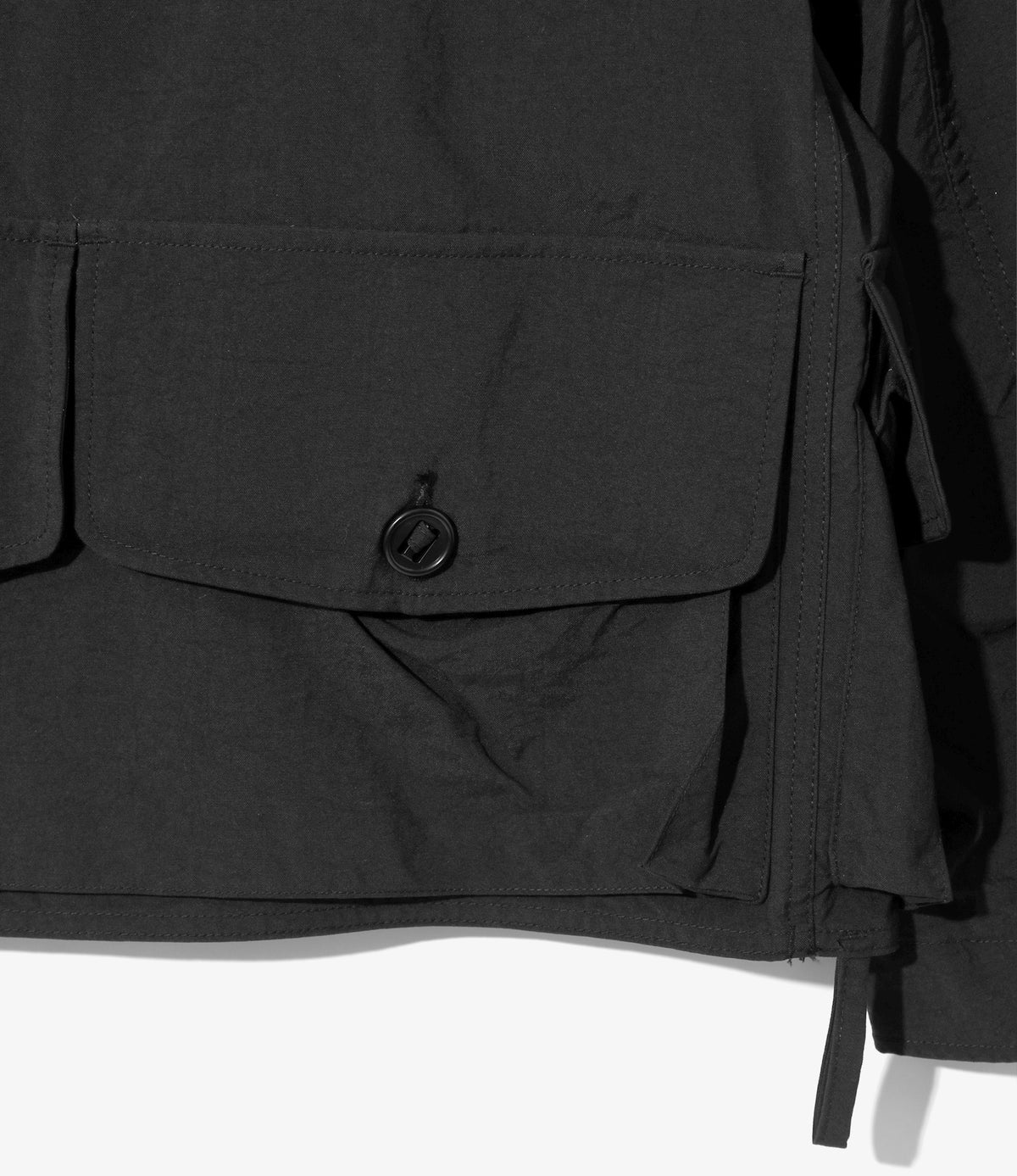 Tenkara Jacket Black Nylon Oxford Nepenthes New York