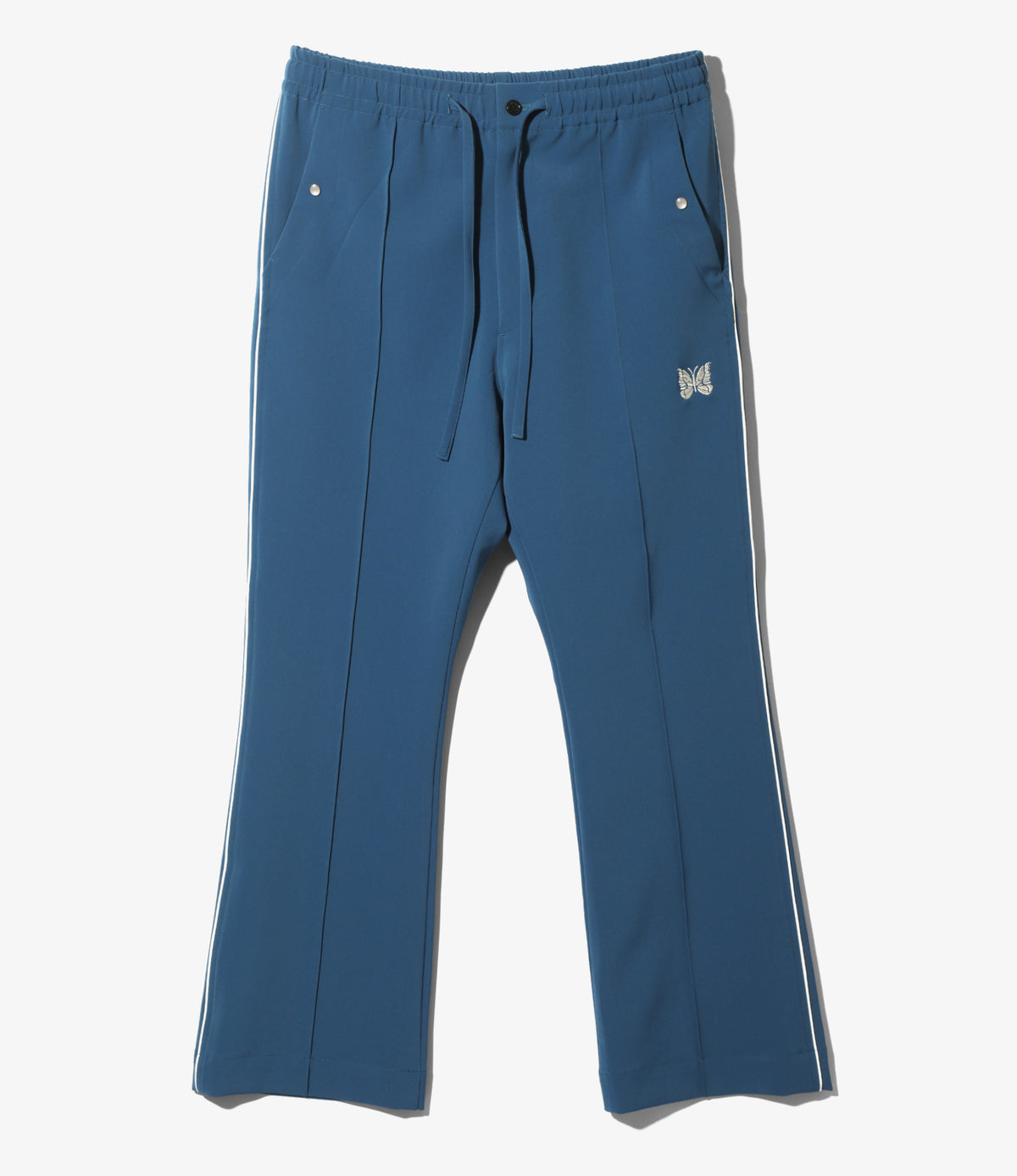 Piping Cowboy Pant - Marine Blue - PE/PU Double Cloth | Nepenthes 