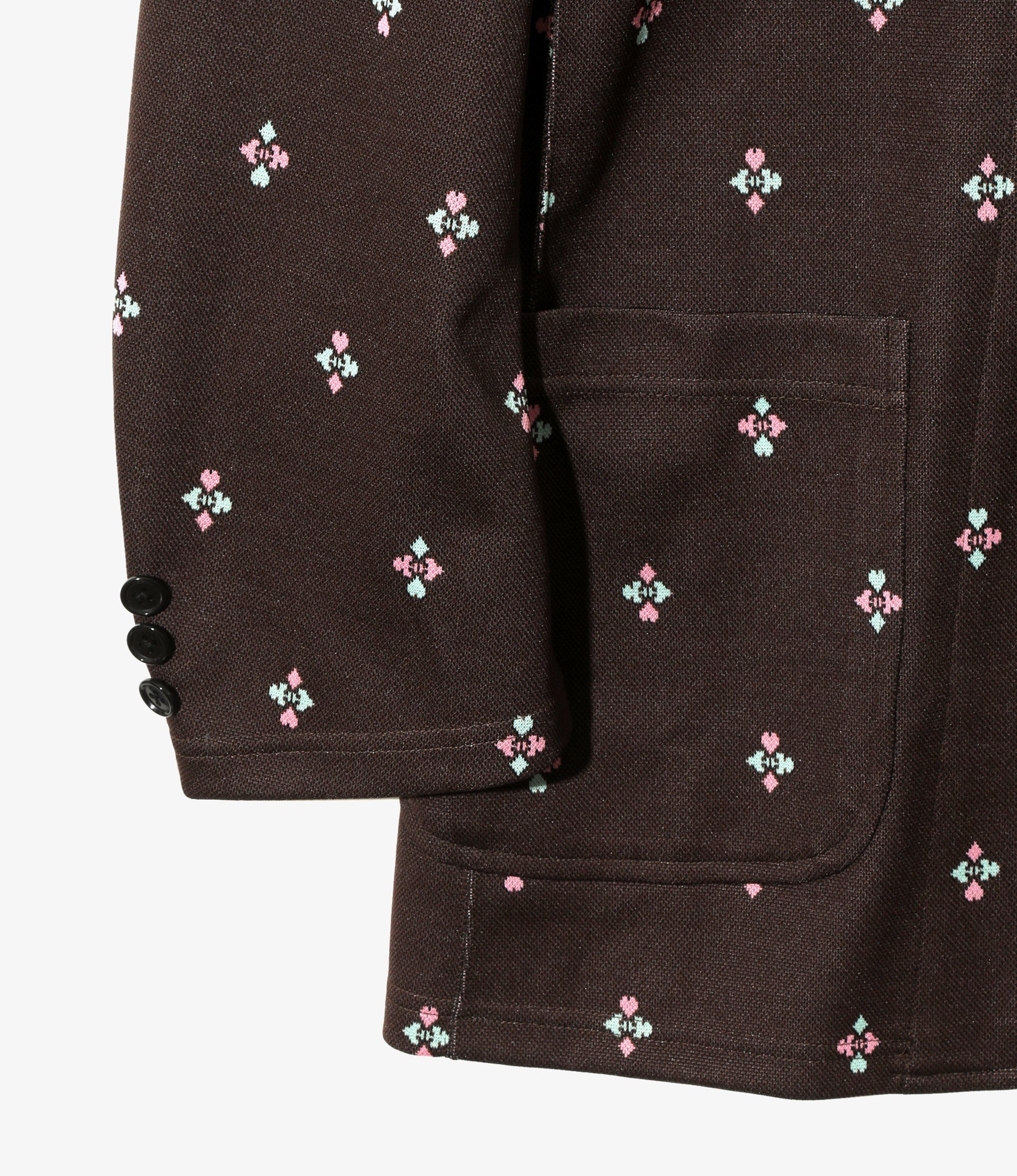 Needles - 2B Jacket - Blackjack - Poly Jacquard | Nepenthes New York