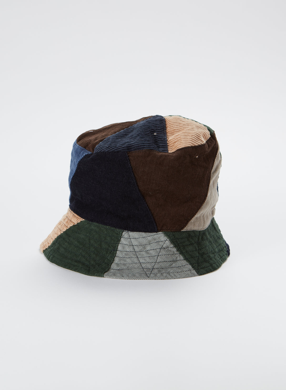 Bucket Hat - Multi Color Triangle Corduroy