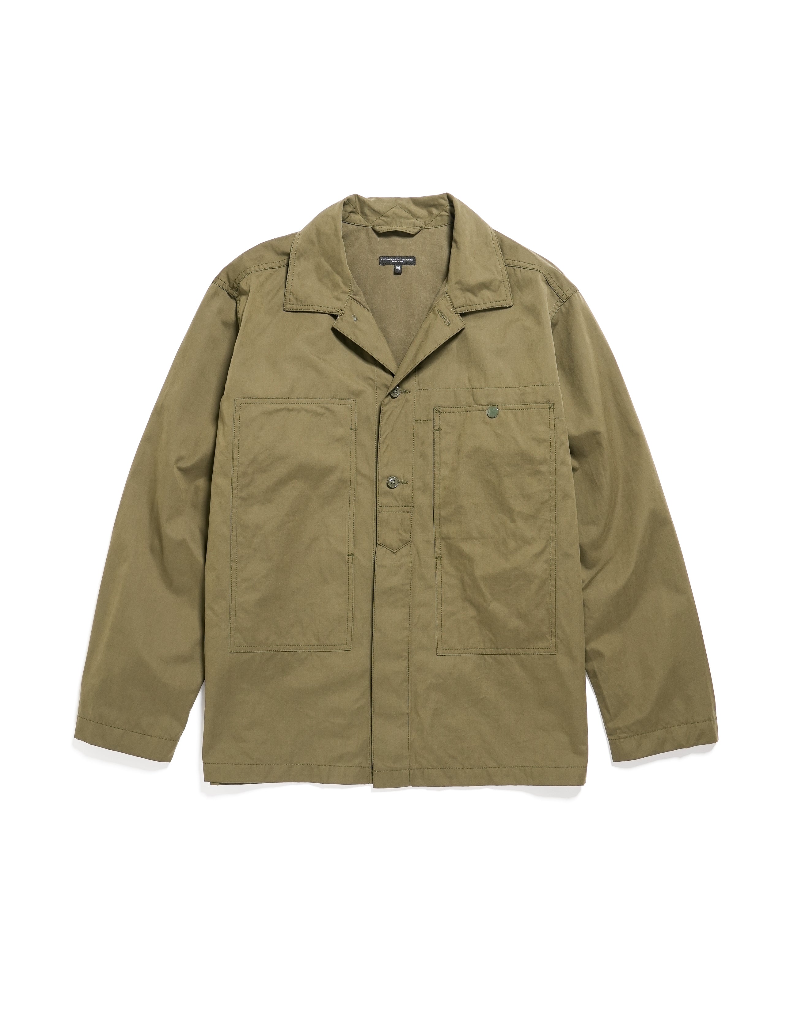 Fatigue Shirt Jacket - Olive PC Coated Cloth - NNY SP