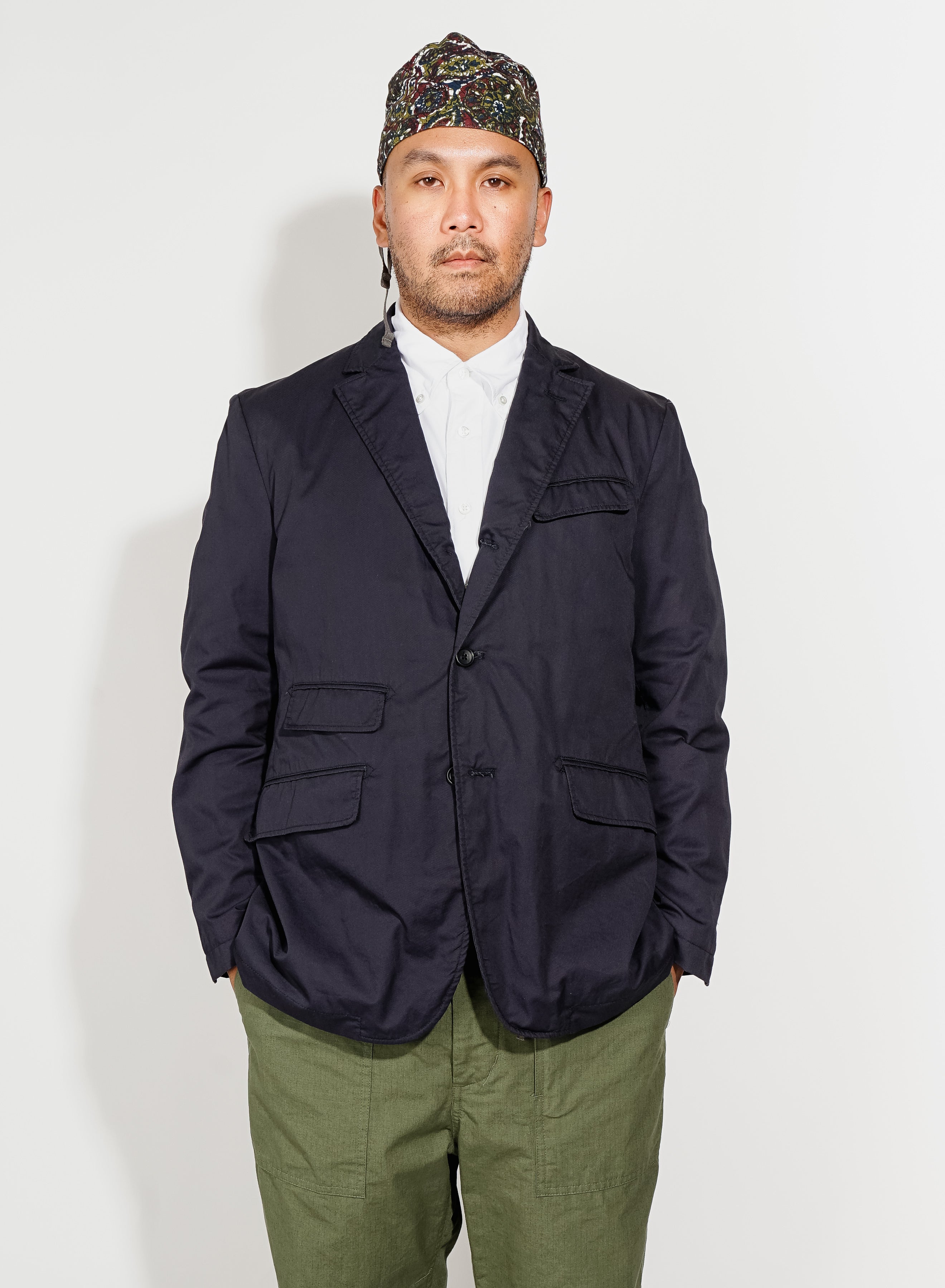 Andover Jacket - Dark Navy Highcount Twill