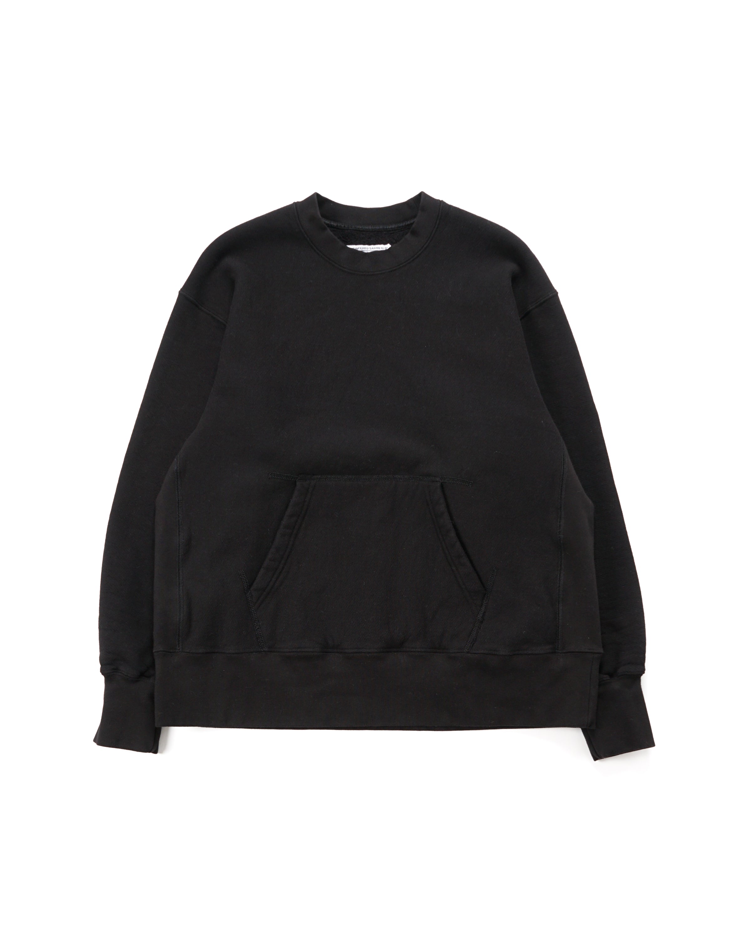 Utility Sweat Shirt - Black 12oz Cotton Fleece