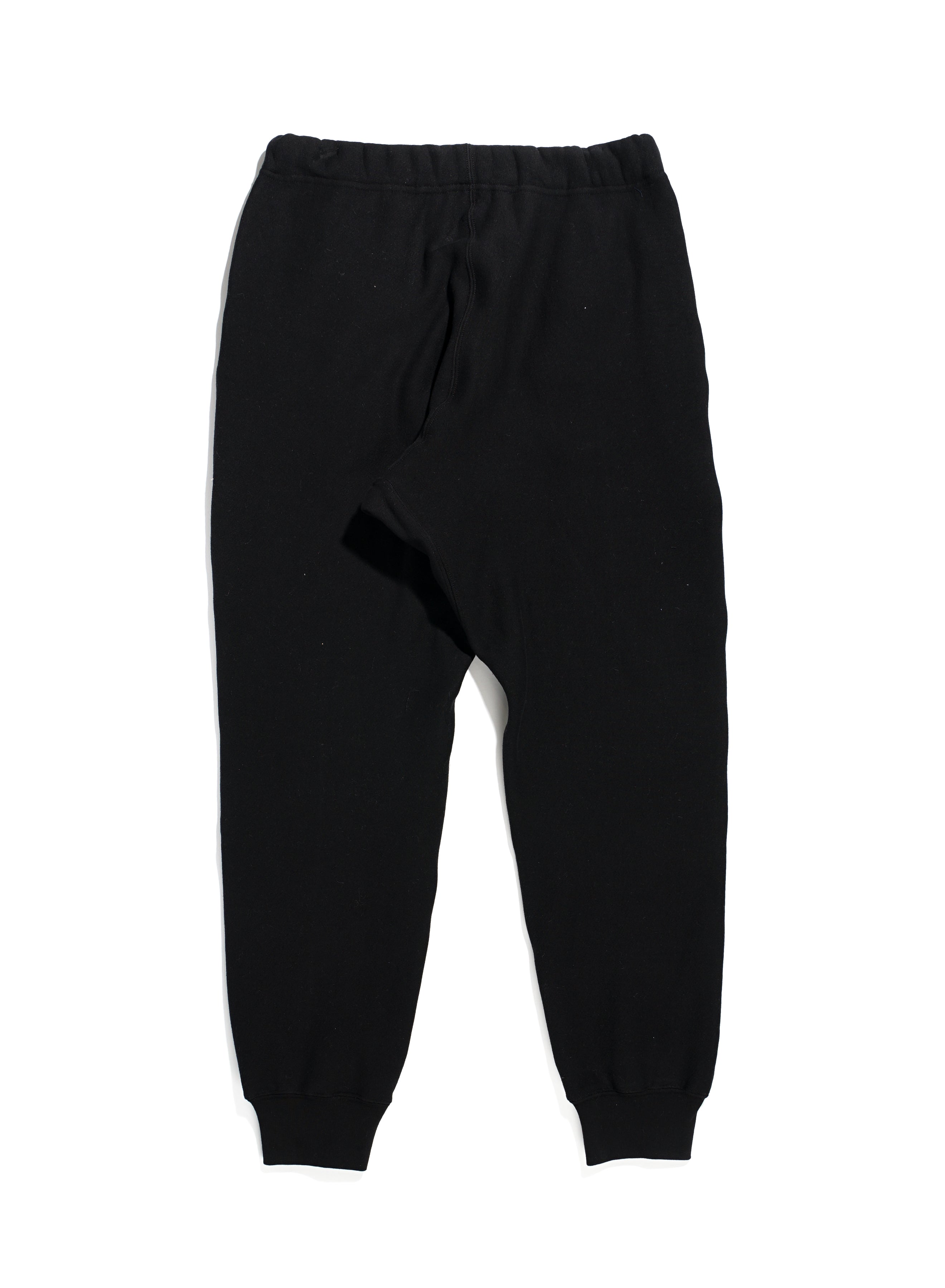 Sweat Pant - Black 12oz Cotton Fleece