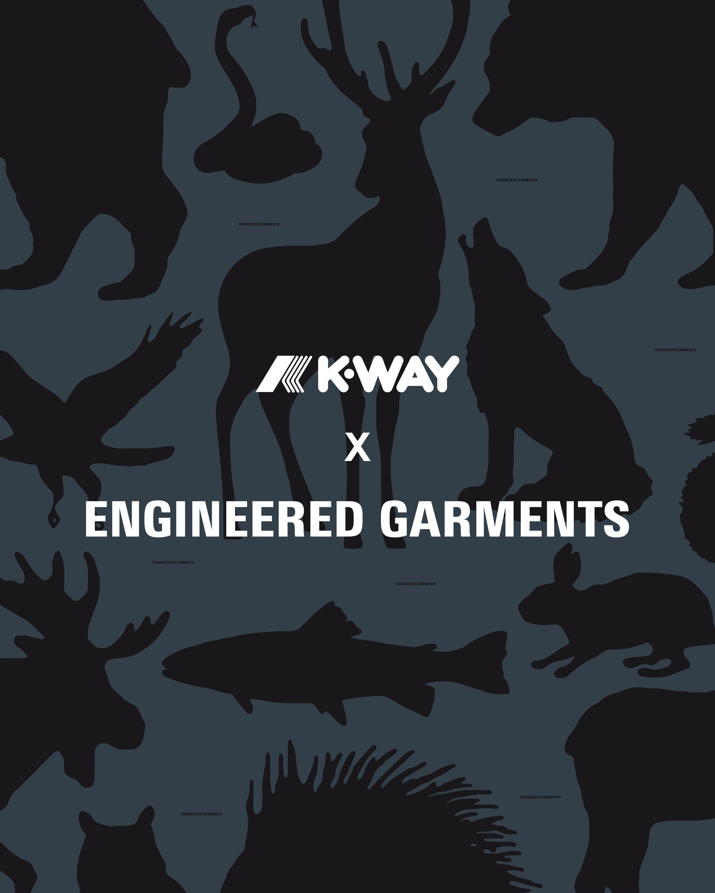 [SPECIAL RELEASE] ENGINEERED GARMENTS X K-WAY - RELEASING 10.02.21