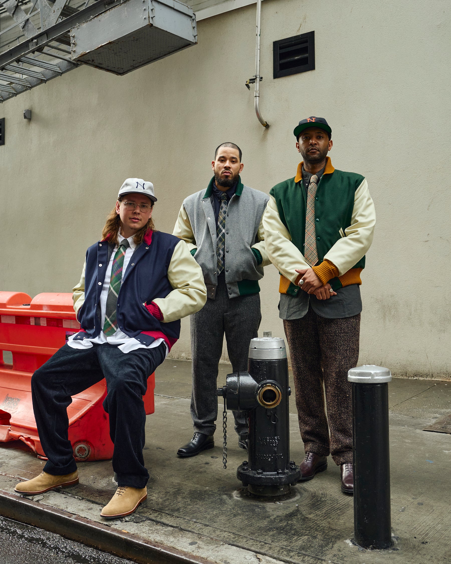 HUMAN MADE x Ebbets Field Flannels Varsity Jacket