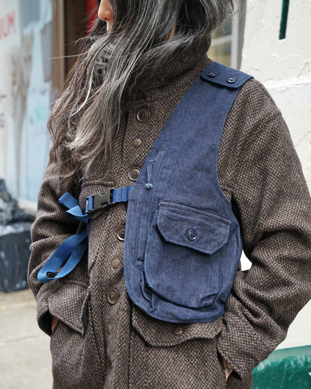 IN STOCK] SHOULDER VEST | Nepenthes New York