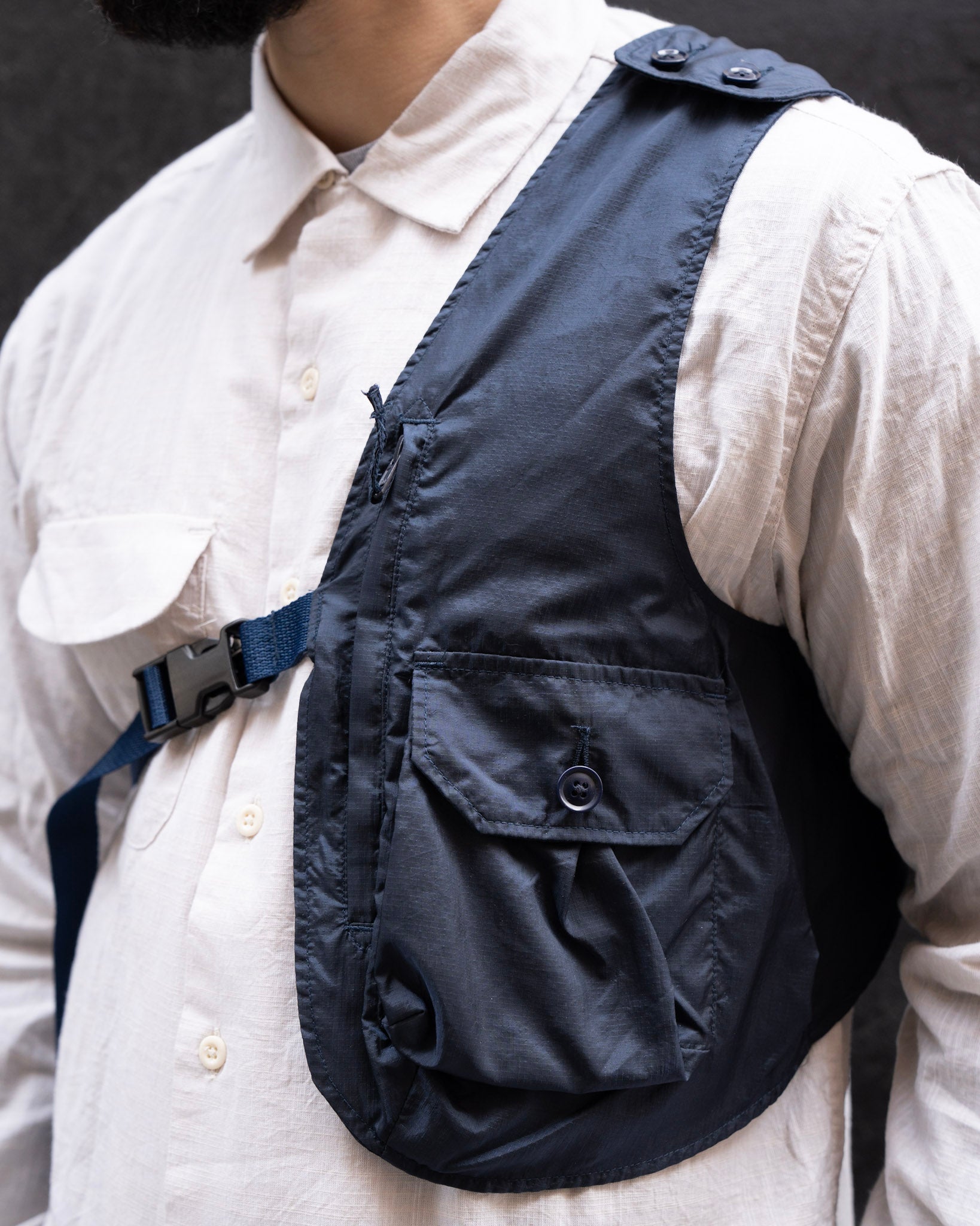 Engineered Garments SS24 Shoulder Vest