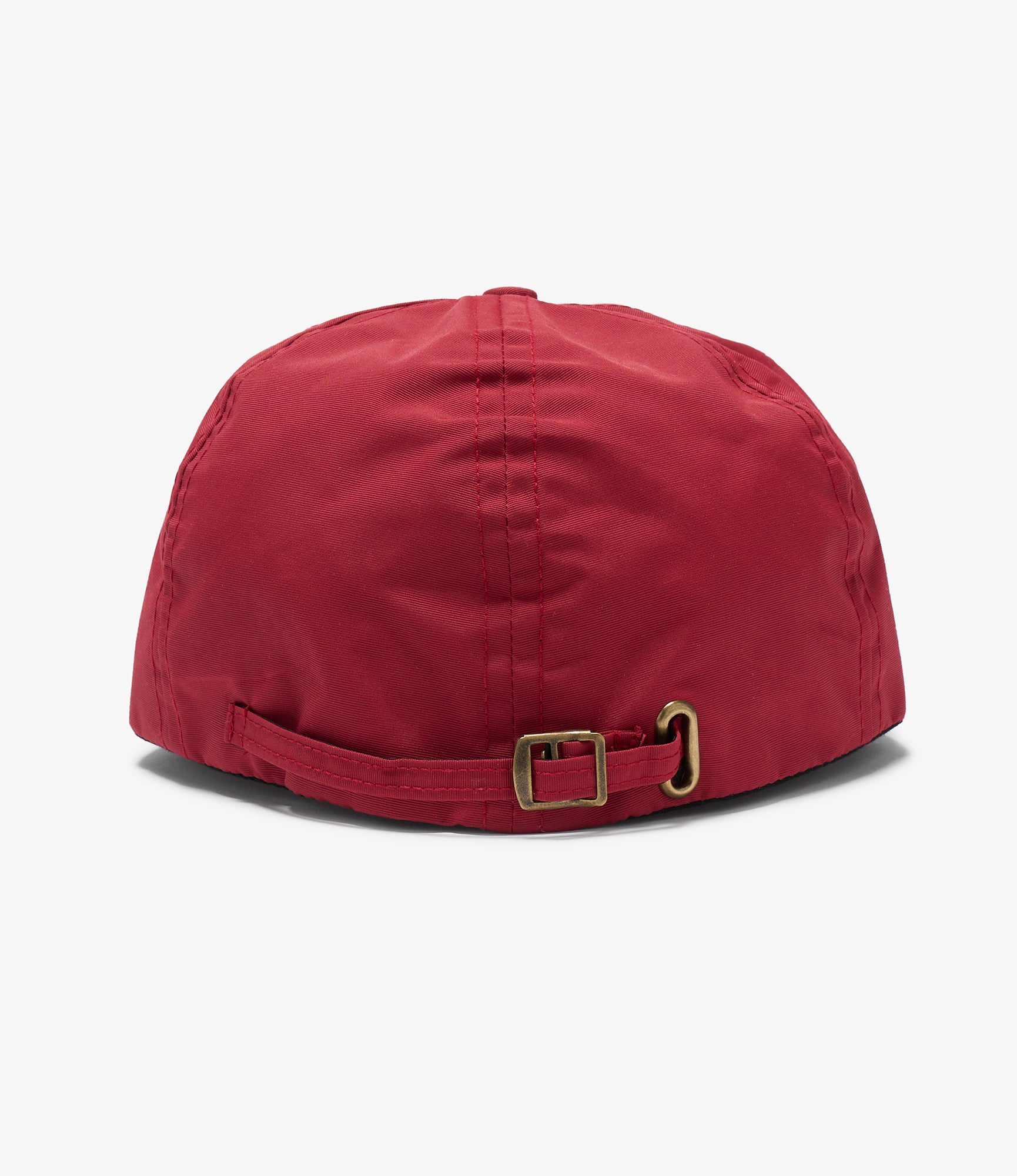 Nepenthes Special - Panel Cap - Red Nylon Poplin