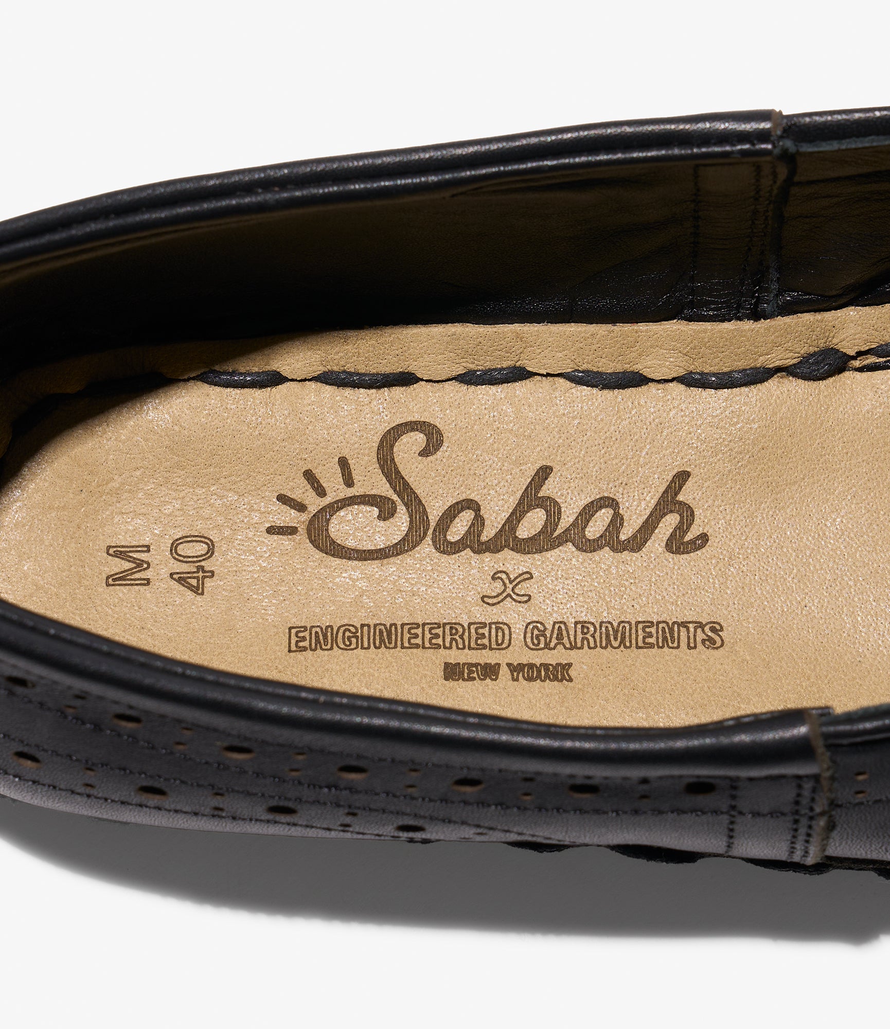 EG x Sabah - Perforated - Black
