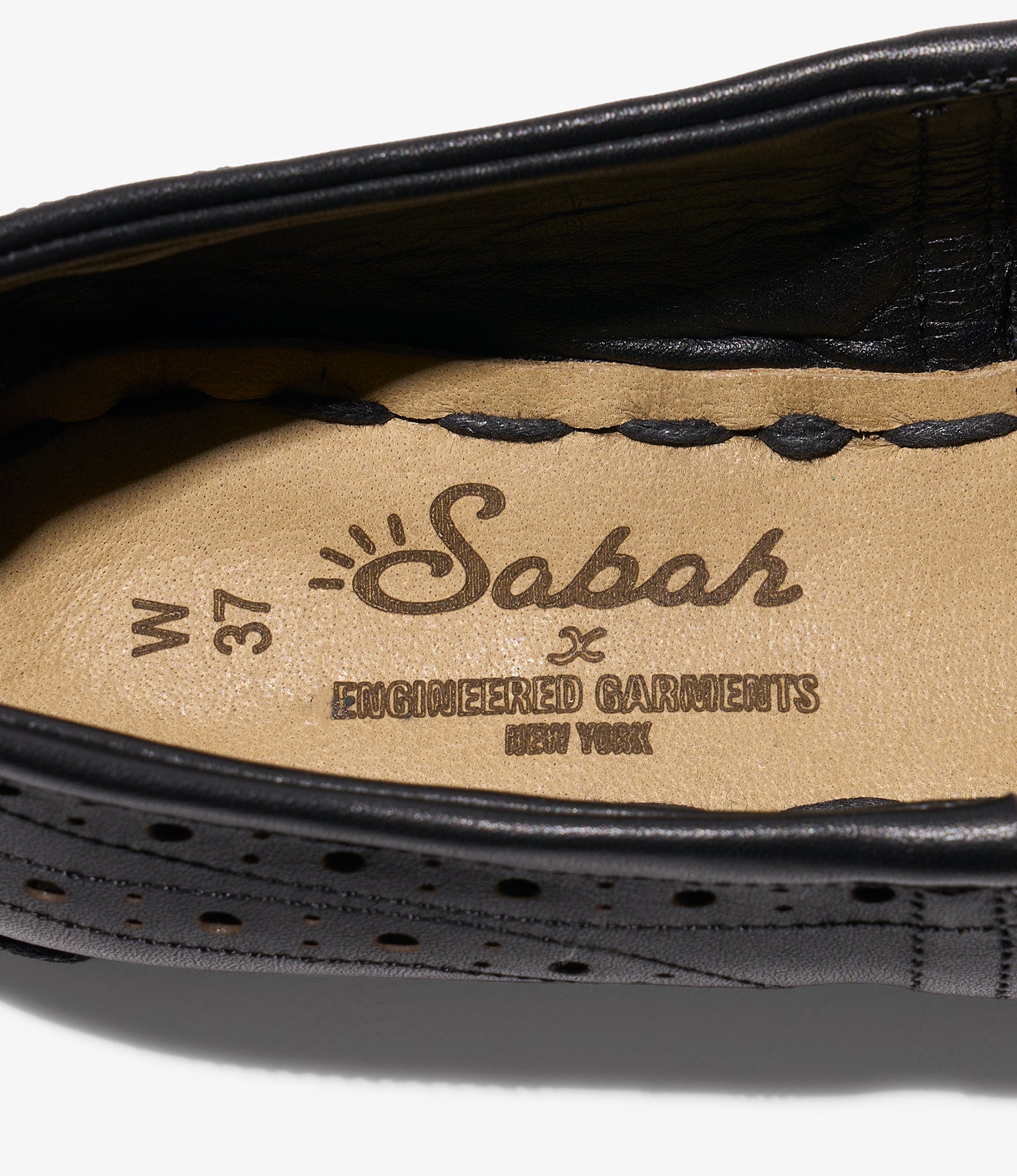EG x Sabah - Perforated - Black