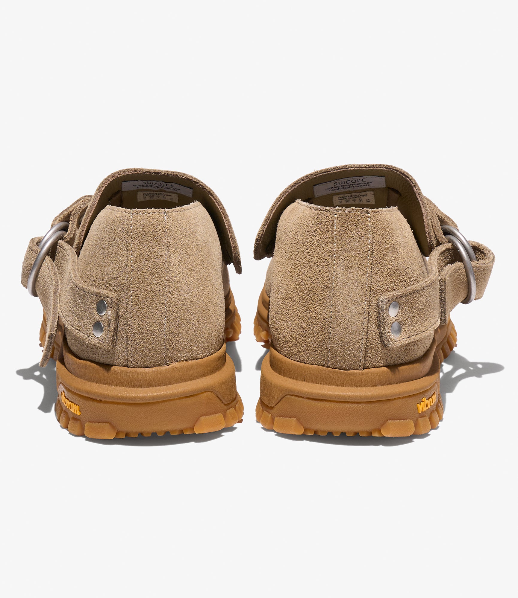 Engineered Garments x Suicoke - Ring Moc - Beige Suede
