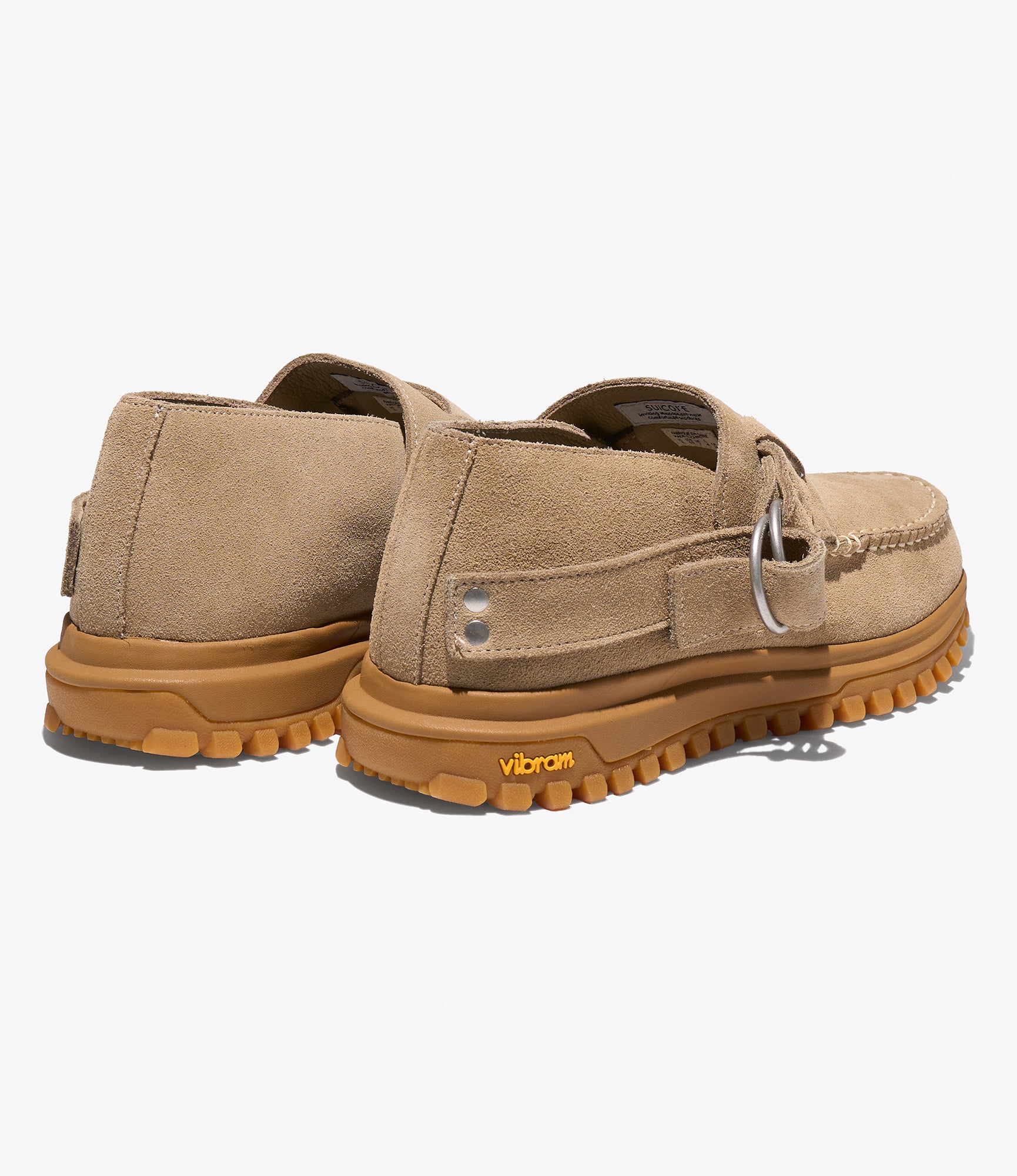 Engineered Garments x Suicoke - Ring Moc - Beige Suede