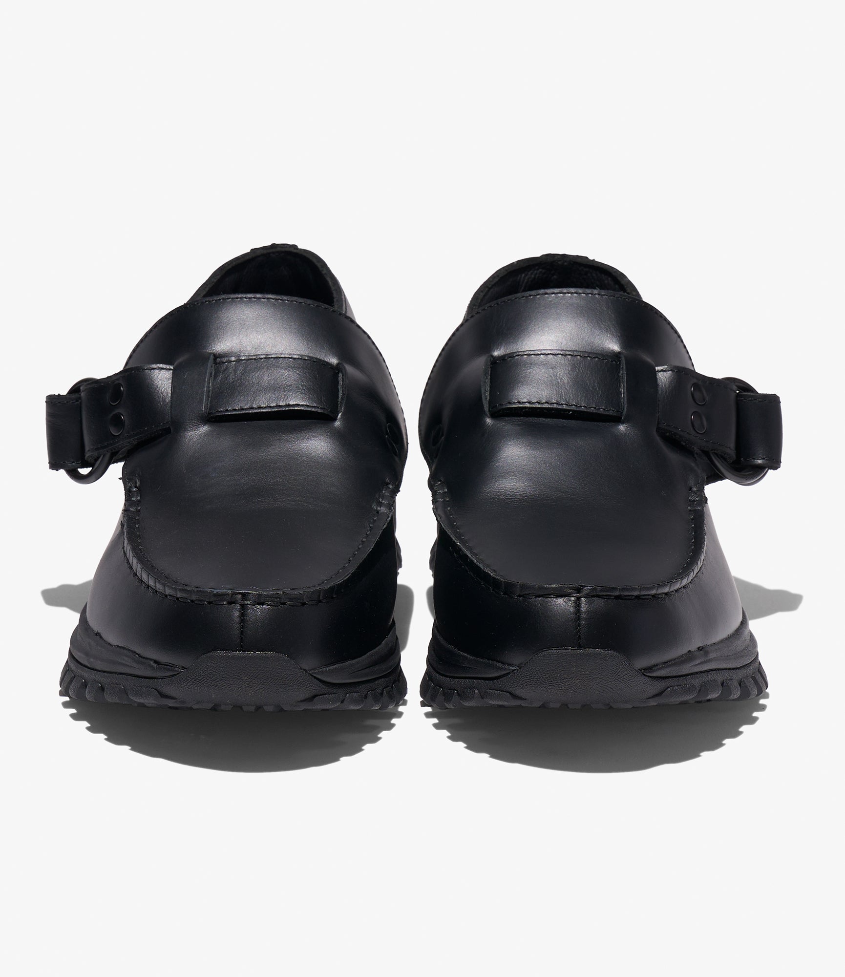 Engineered Garments x Suicoke - Ring Moc - Black Smooth Leather