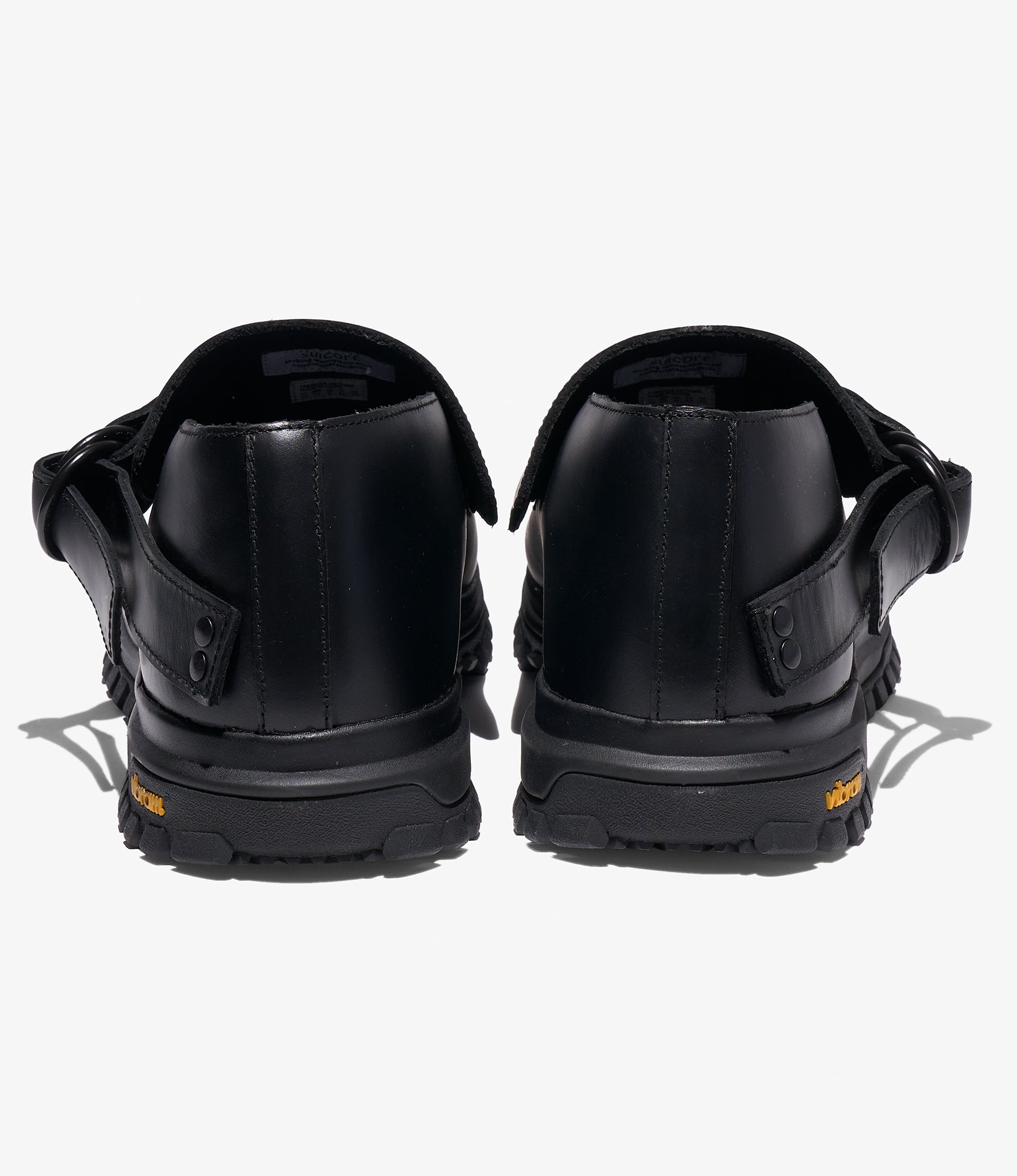 Engineered Garments x Suicoke - Ring Moc - Black Smooth Leather