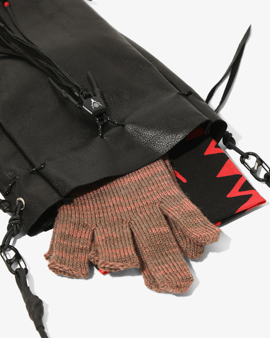 South2 West8 x B:Together Leather Pouch - Black