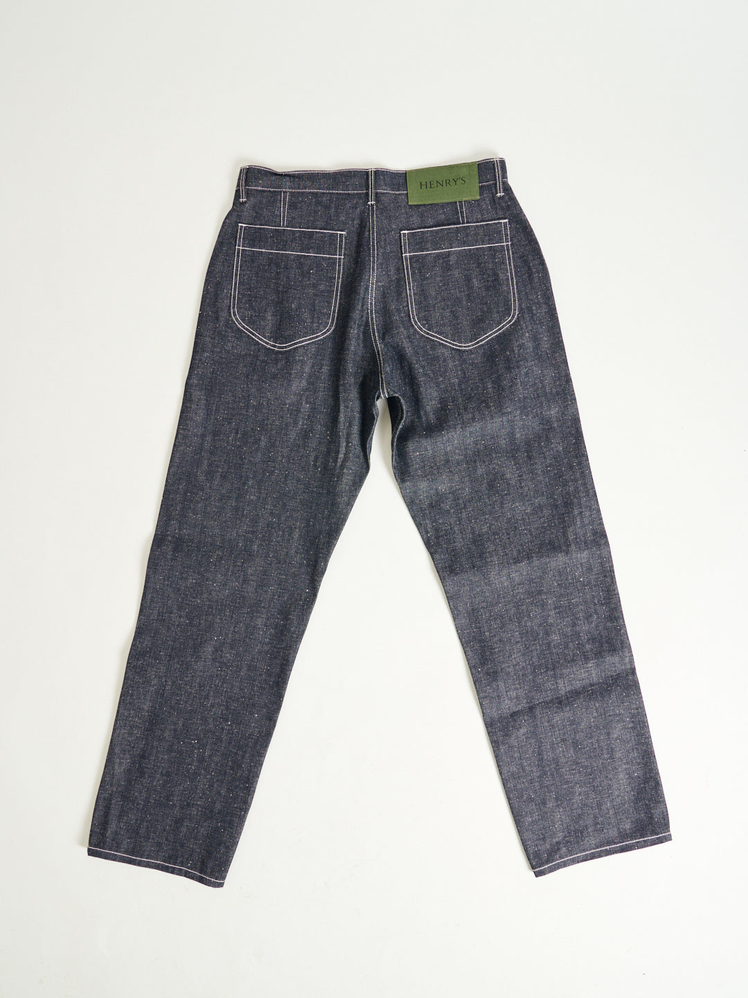 Henry's Patch Jeans - Indigo Denim