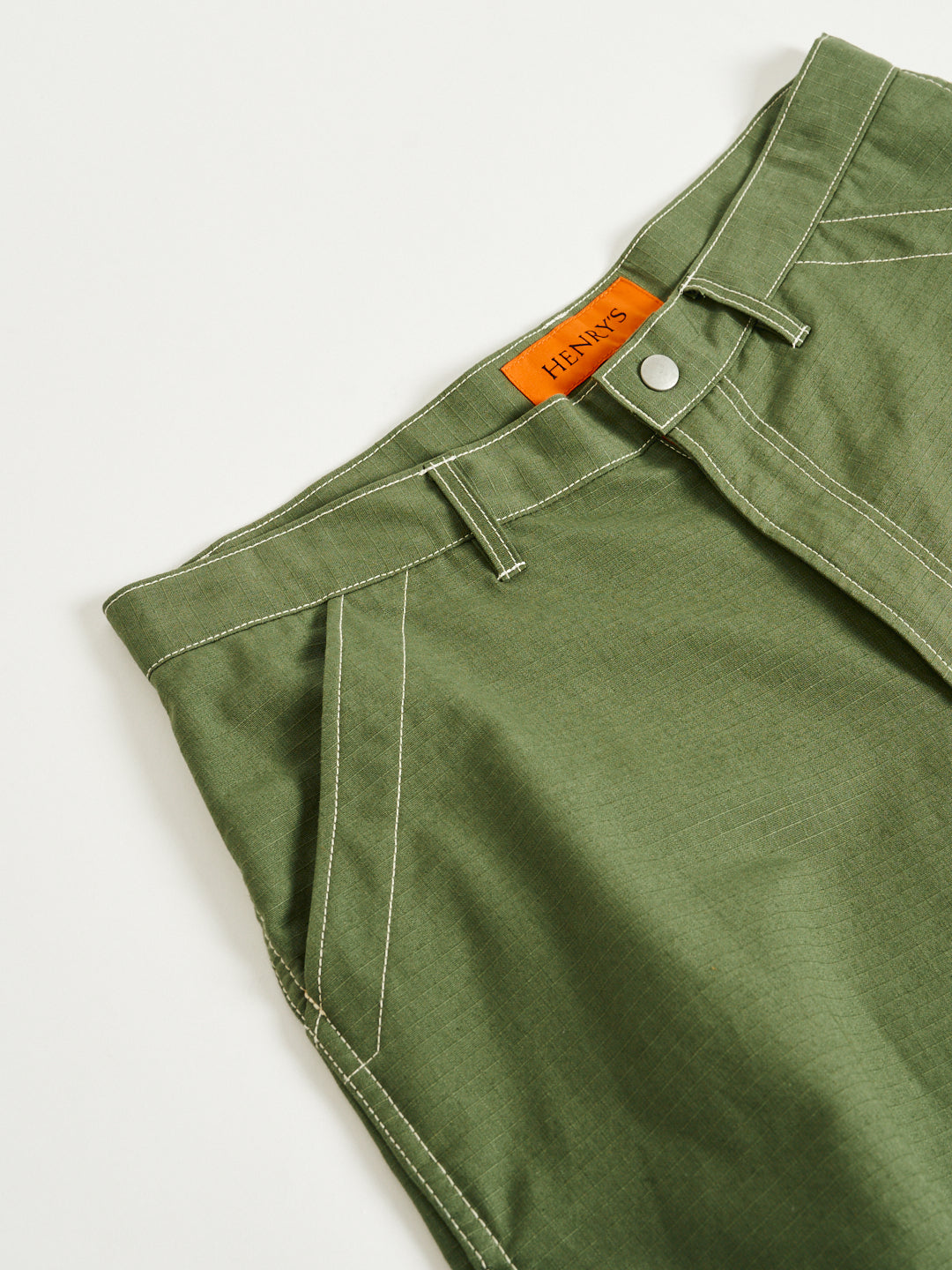 Henry's RAF Trouser - Olive Cotton Ripstop