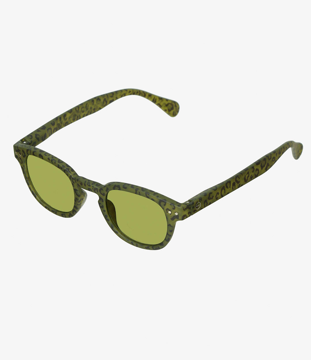 Engineered Garments x Izipizi - Sunglasses C - Khaki Leopard