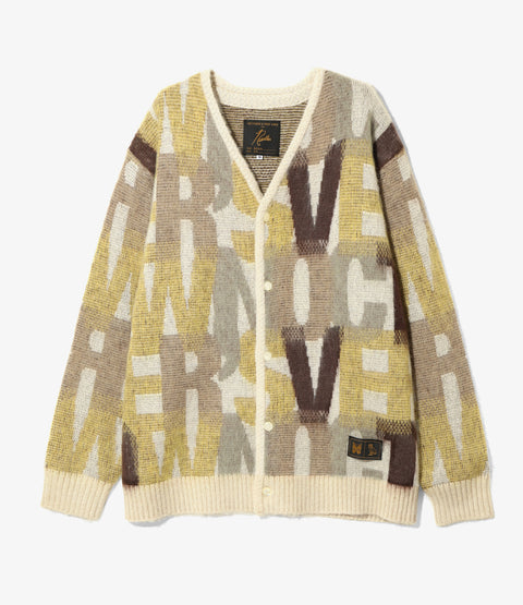 Needles x OVO - Mohair Cardigan - Ivory - OCTOBER