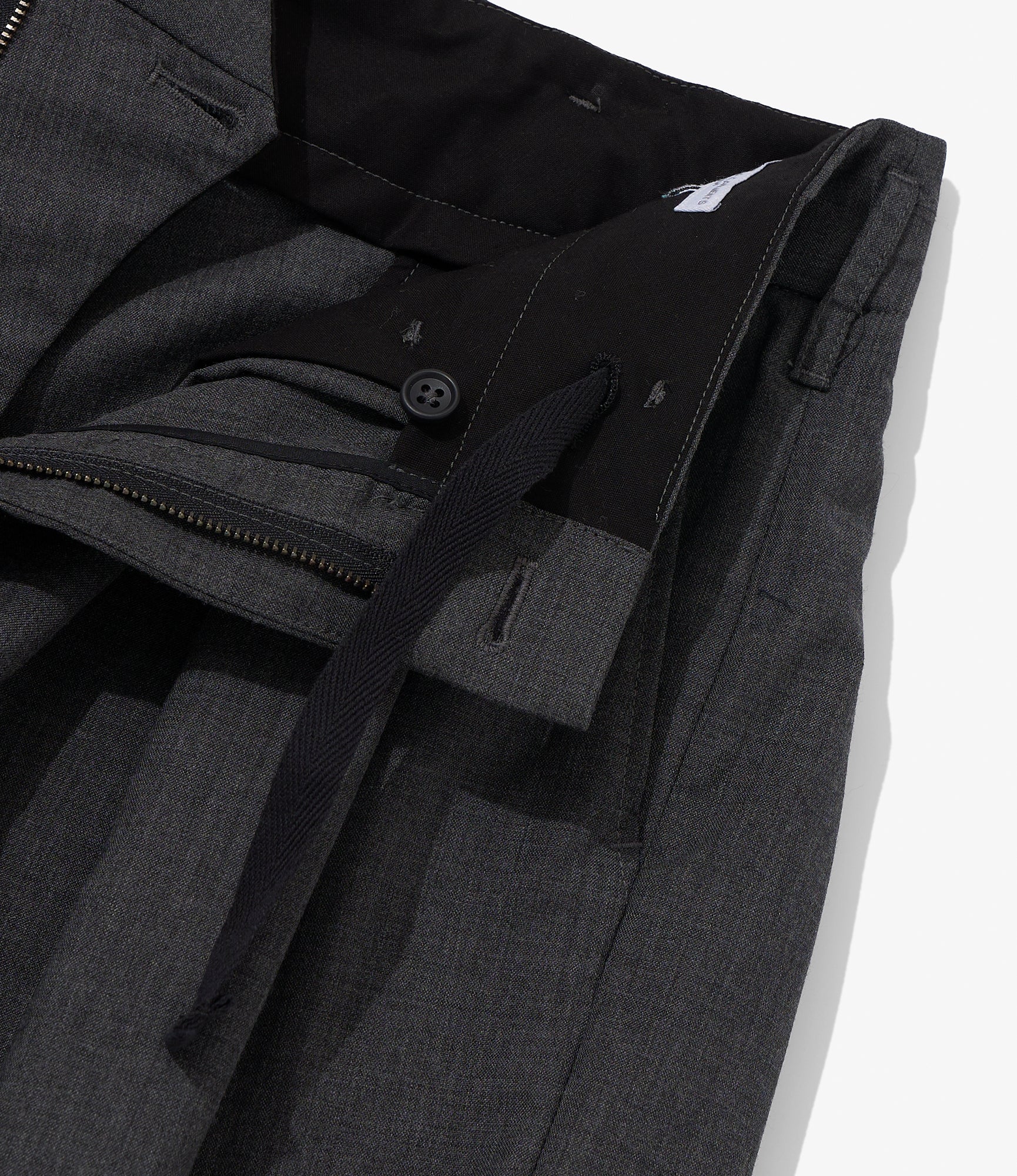 Bontan Shorts for NNY x Blue in Green - Charcoal Tropical Wool