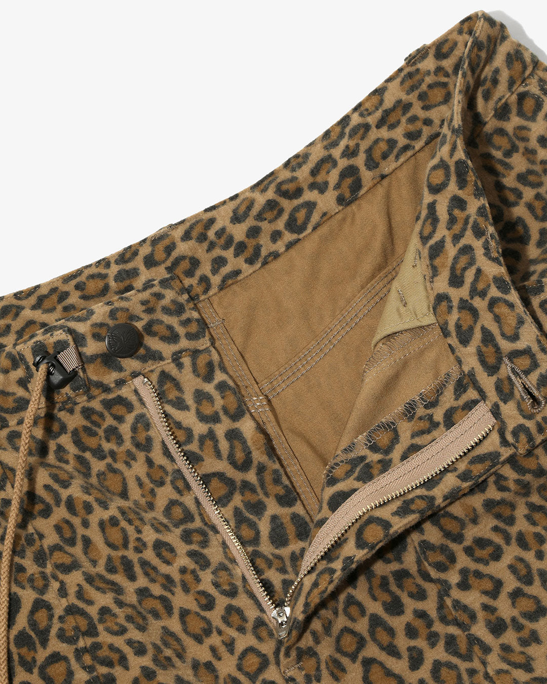Nepenthes Special - Women's H.D. Painter Pant - Leopard - Brushed Sateen