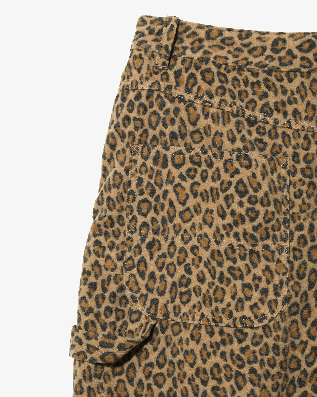 Nepenthes Special - Women's H.D. Painter Pant - Leopard - Brushed Sateen