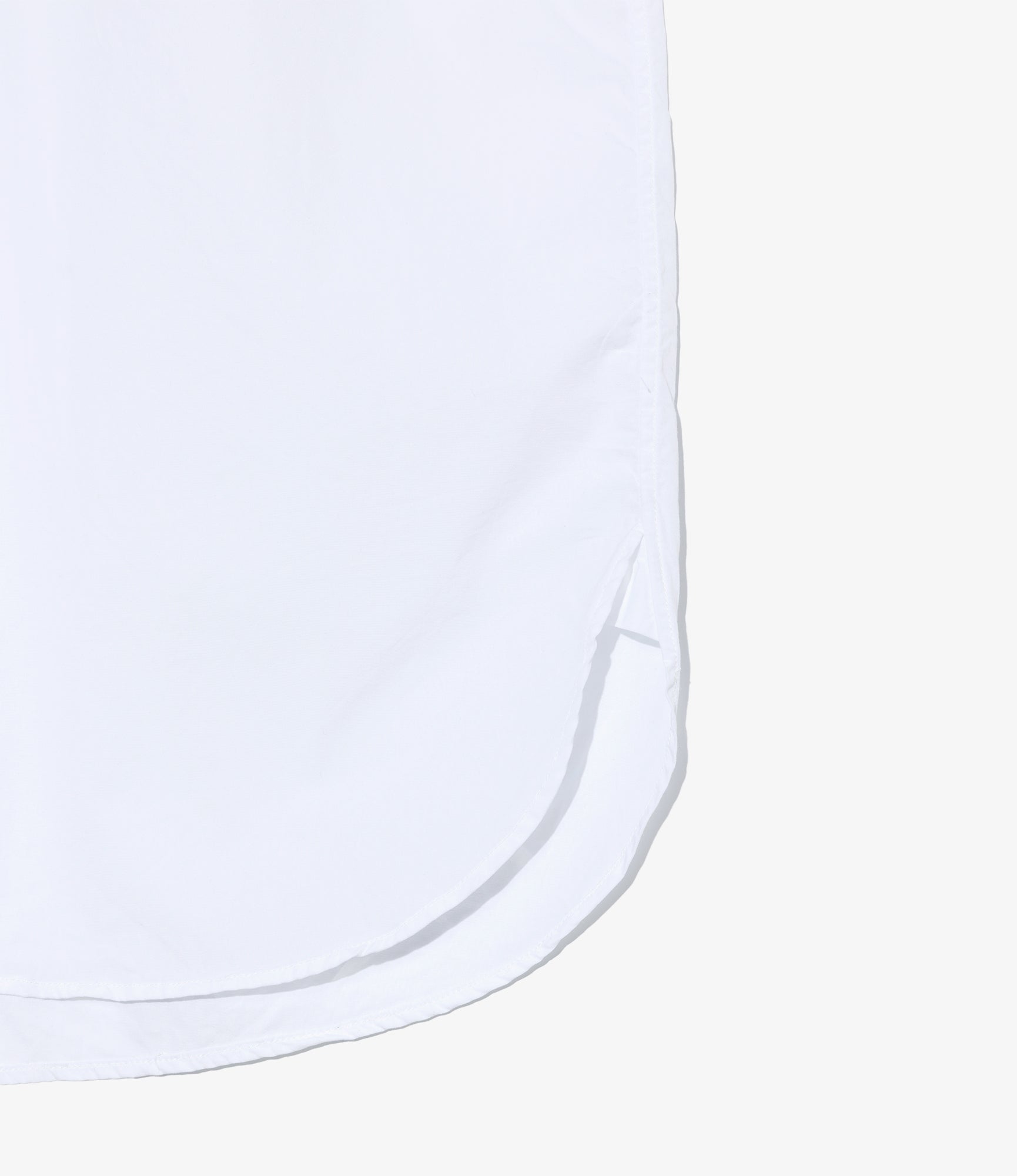 19th Century BD Shirt - White 100's 2Ply Broadcloth