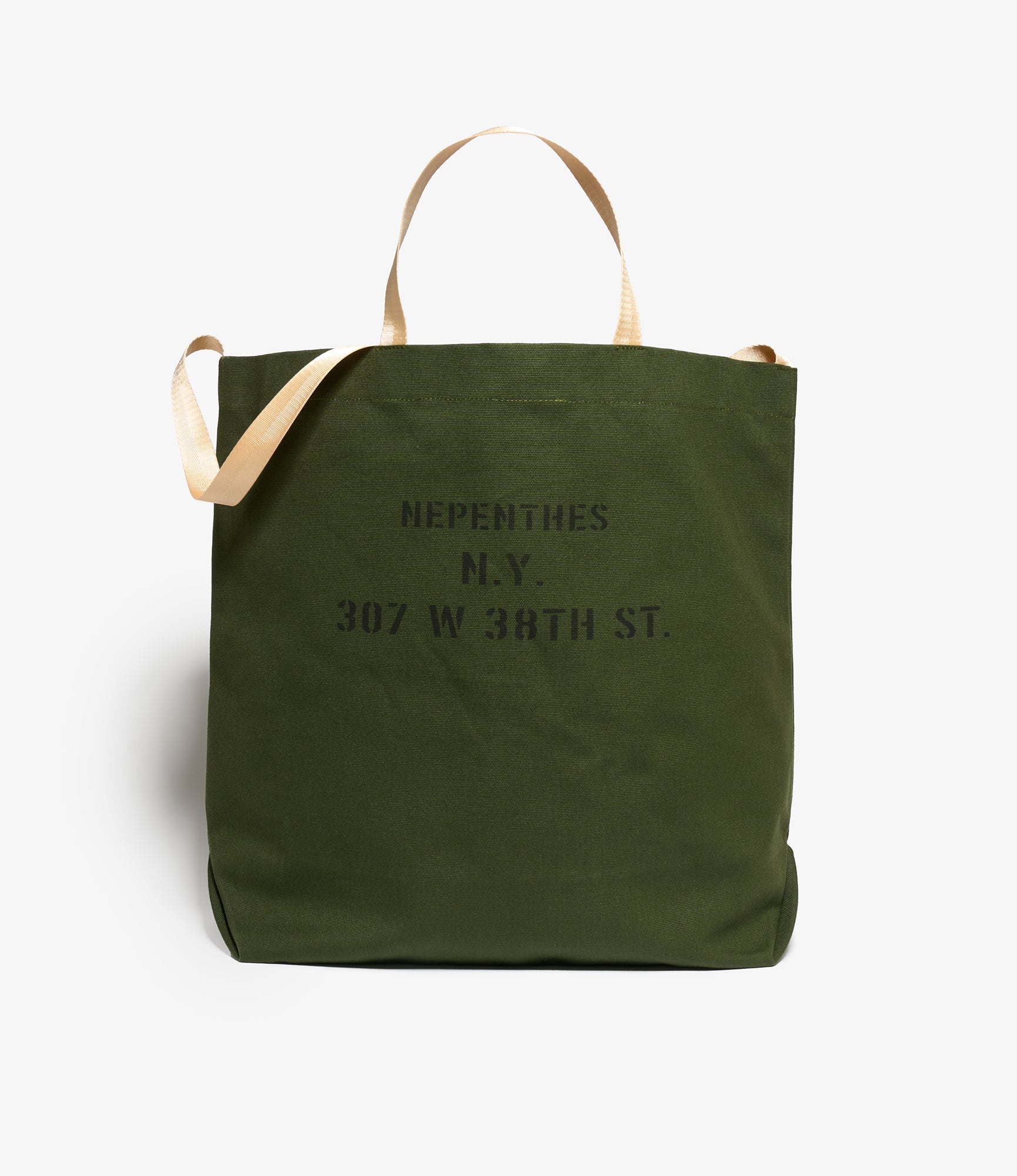 NNY Canvas Tote Bag - Small - Olive - Recycled Canvas