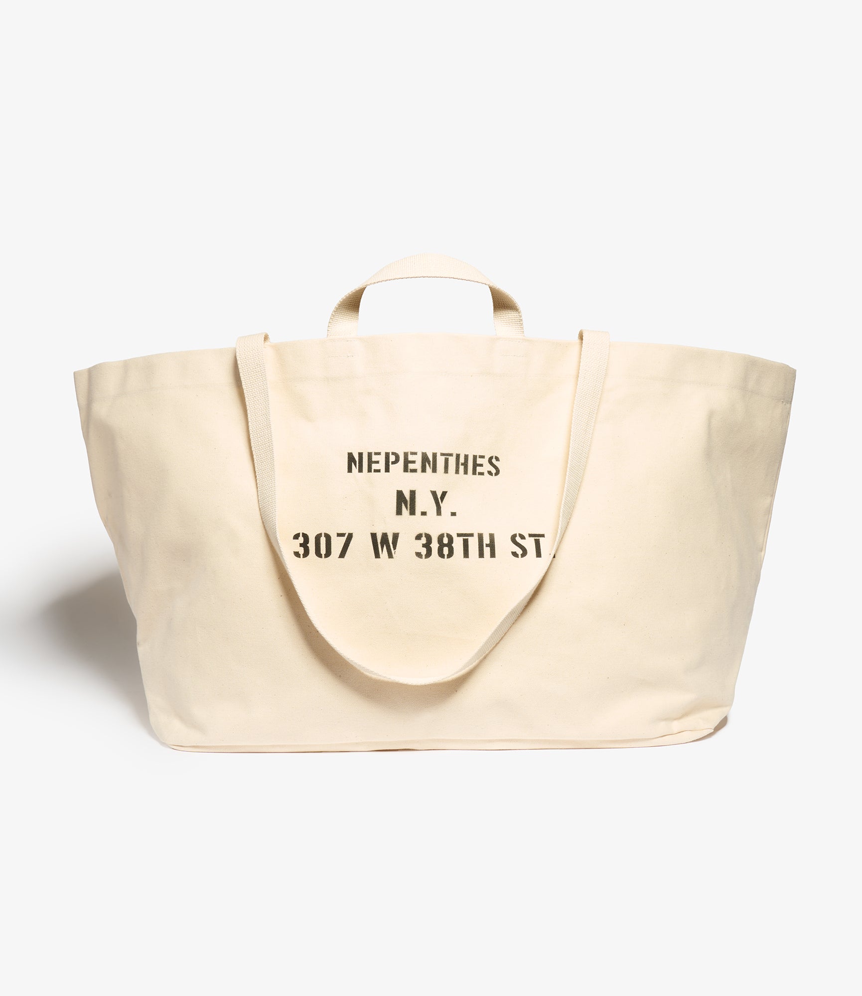 NNY Canvas Tote Bag Large Natural Recycled Canvas