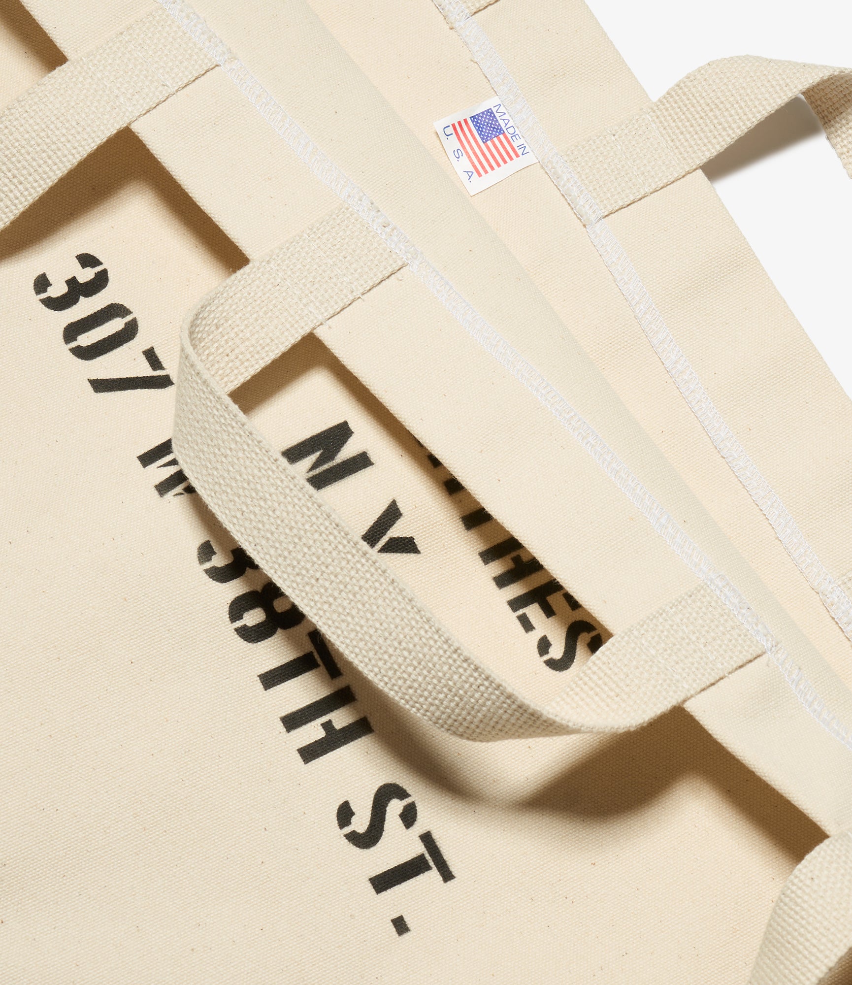 NNY Canvas Tote Bag - Large - Natural - Recycled Canvas