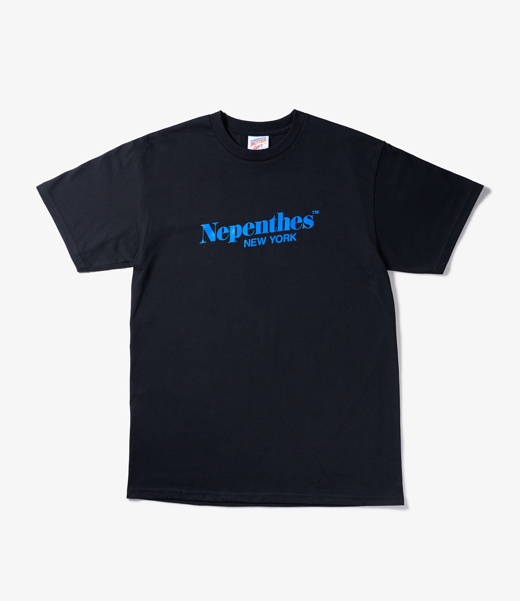 Nepenthes New York x Better Gift Shop - Logo T-Shirt - Black