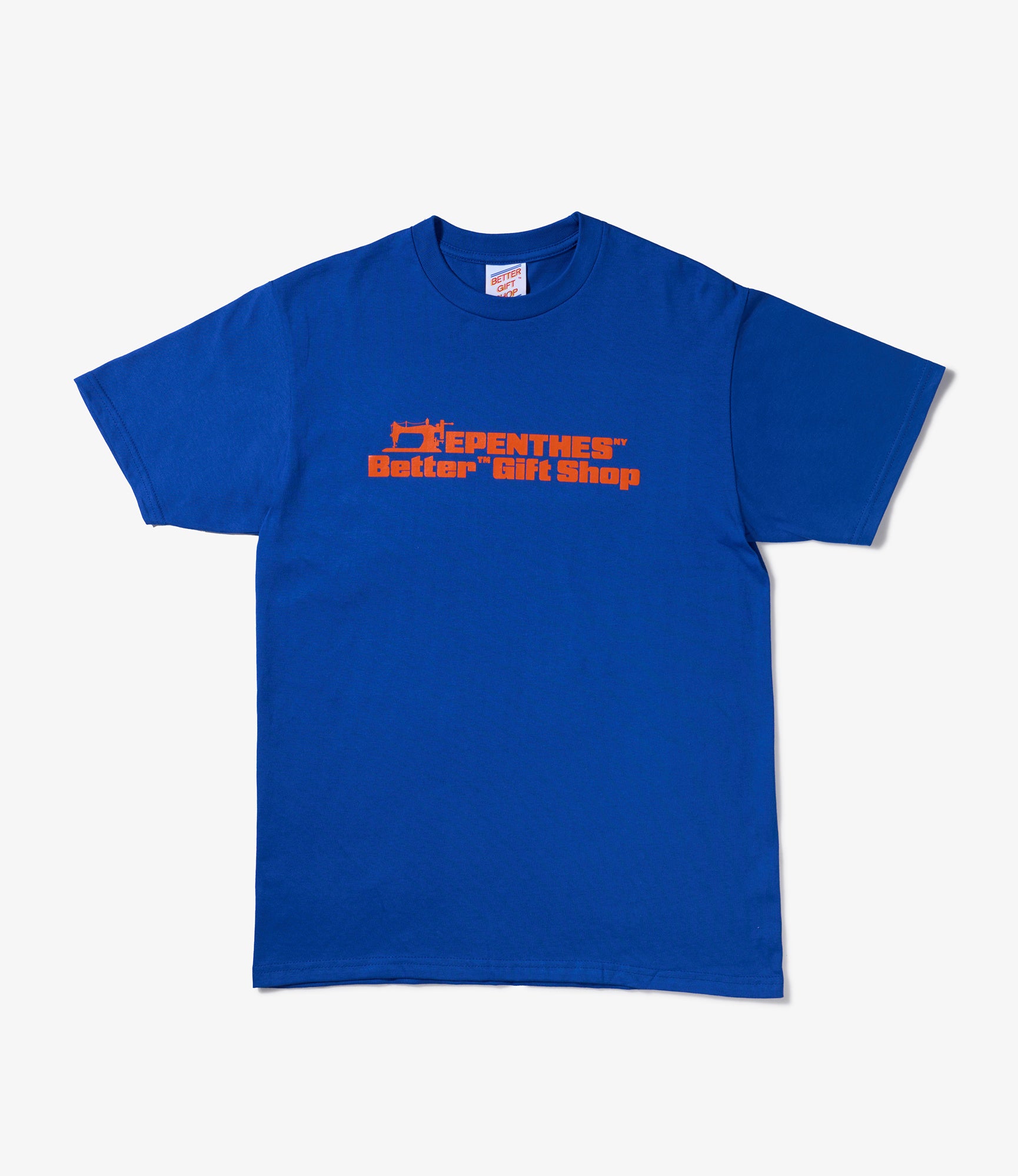 Nepenthes New York x Better Gift Shop - Sewing T-Shirt - Royal Blue
