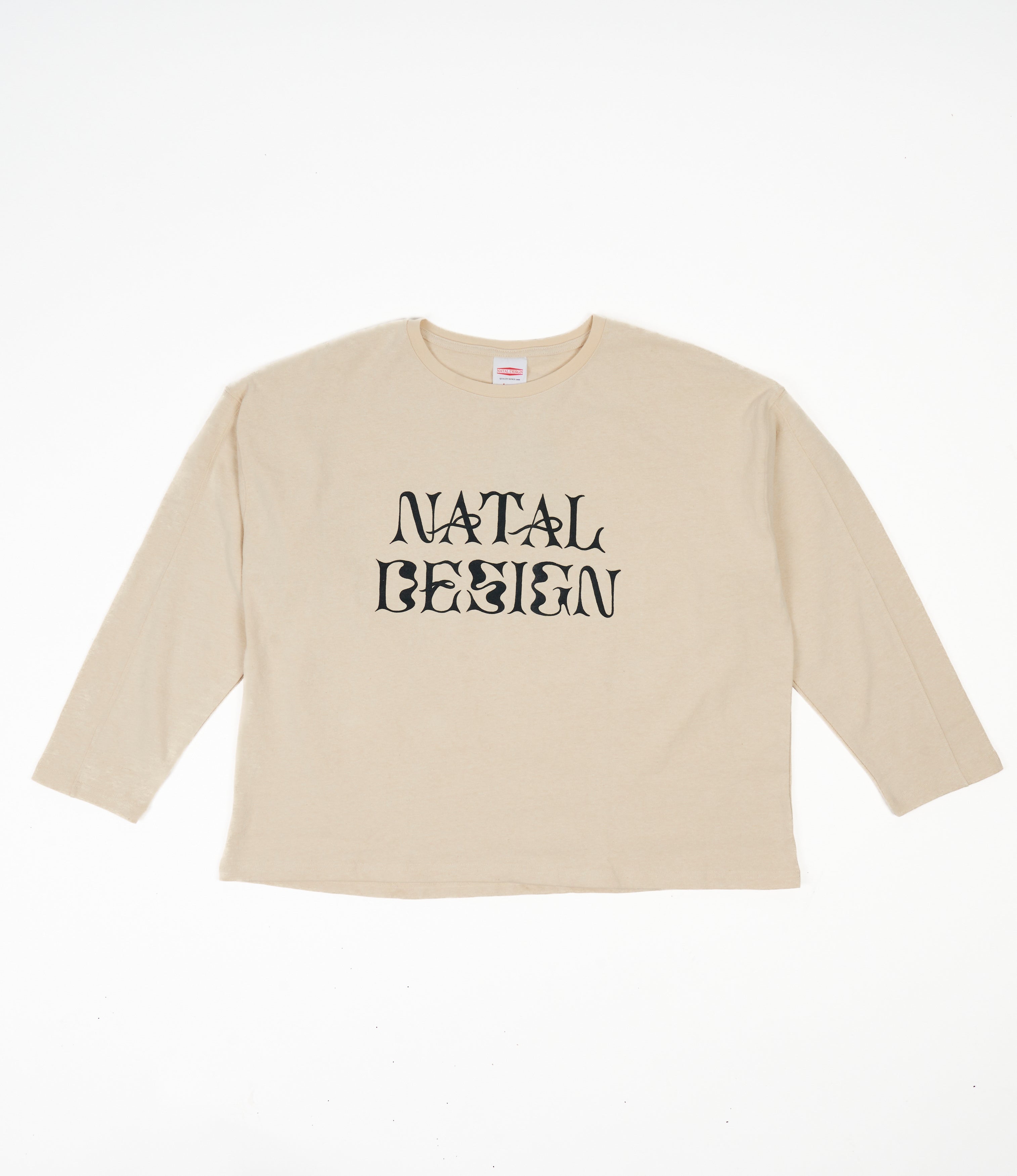 ND X NEPENTHES NY HEMP L/S TEE - NATURAL