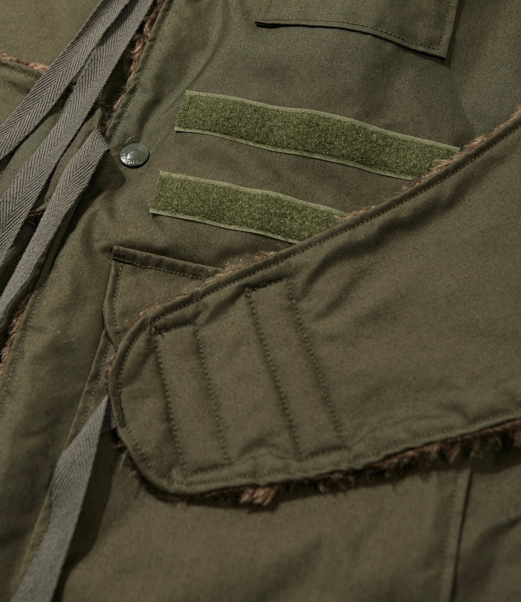 Liner Vest - Olive CP Weather Poplin