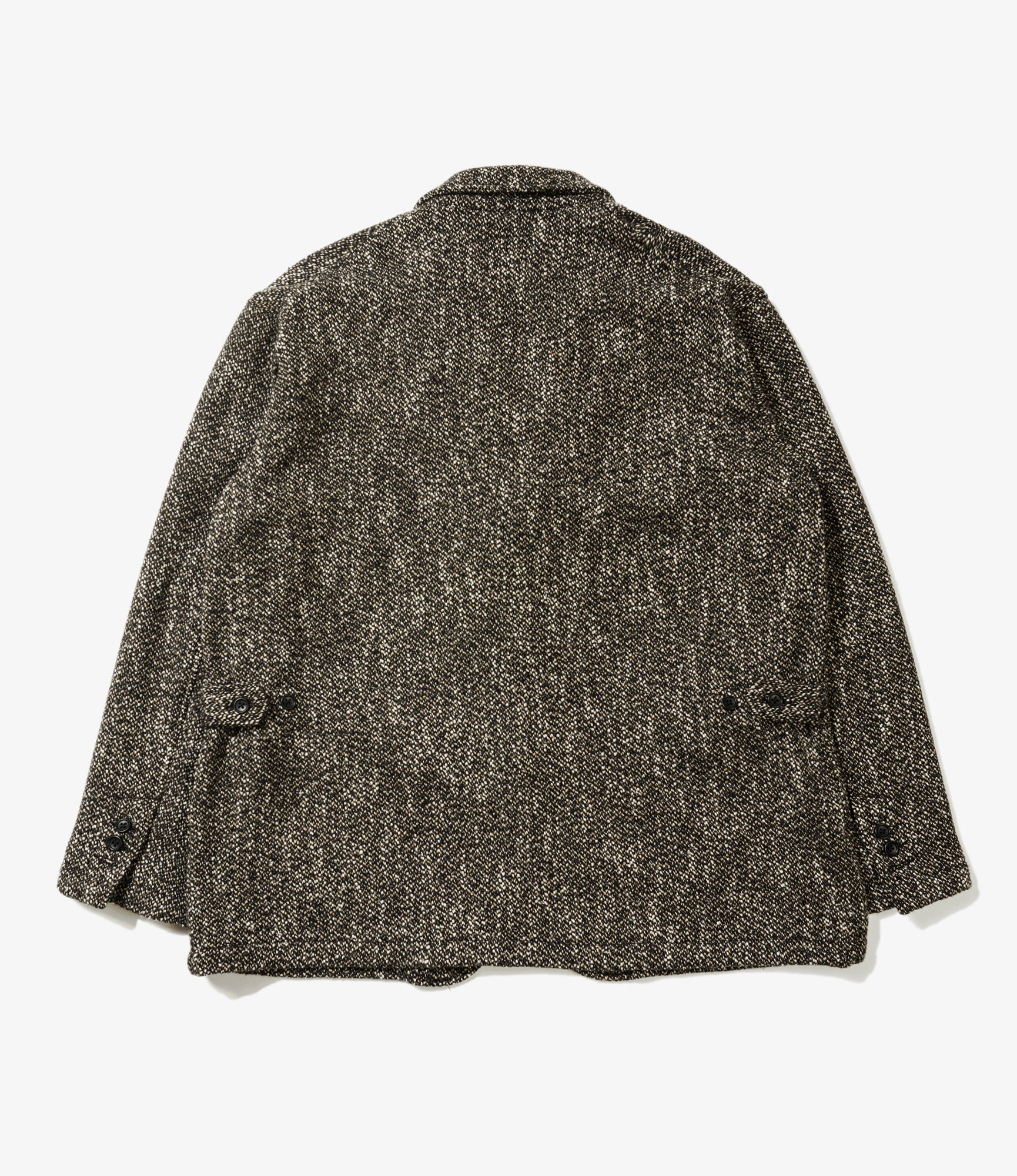 Loiter Jacket - Brown/Black Wool Homespun