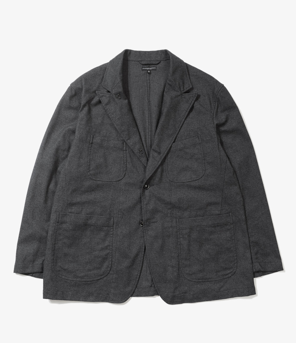 Bedford Jacket - Charcoal CP Brushed Cloth | Nepenthes New York