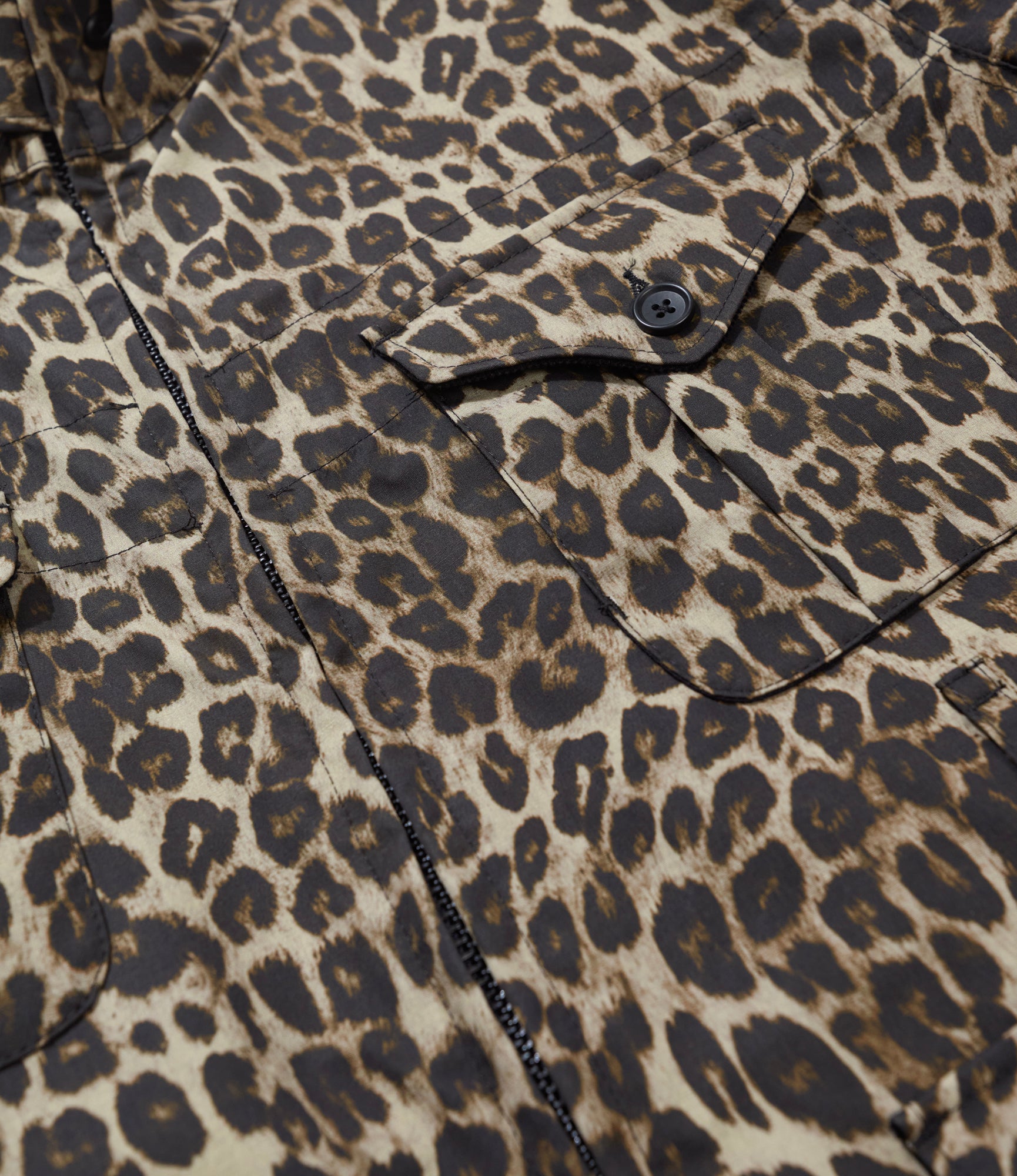 Field Parka - Brown Nyco Leopard Print