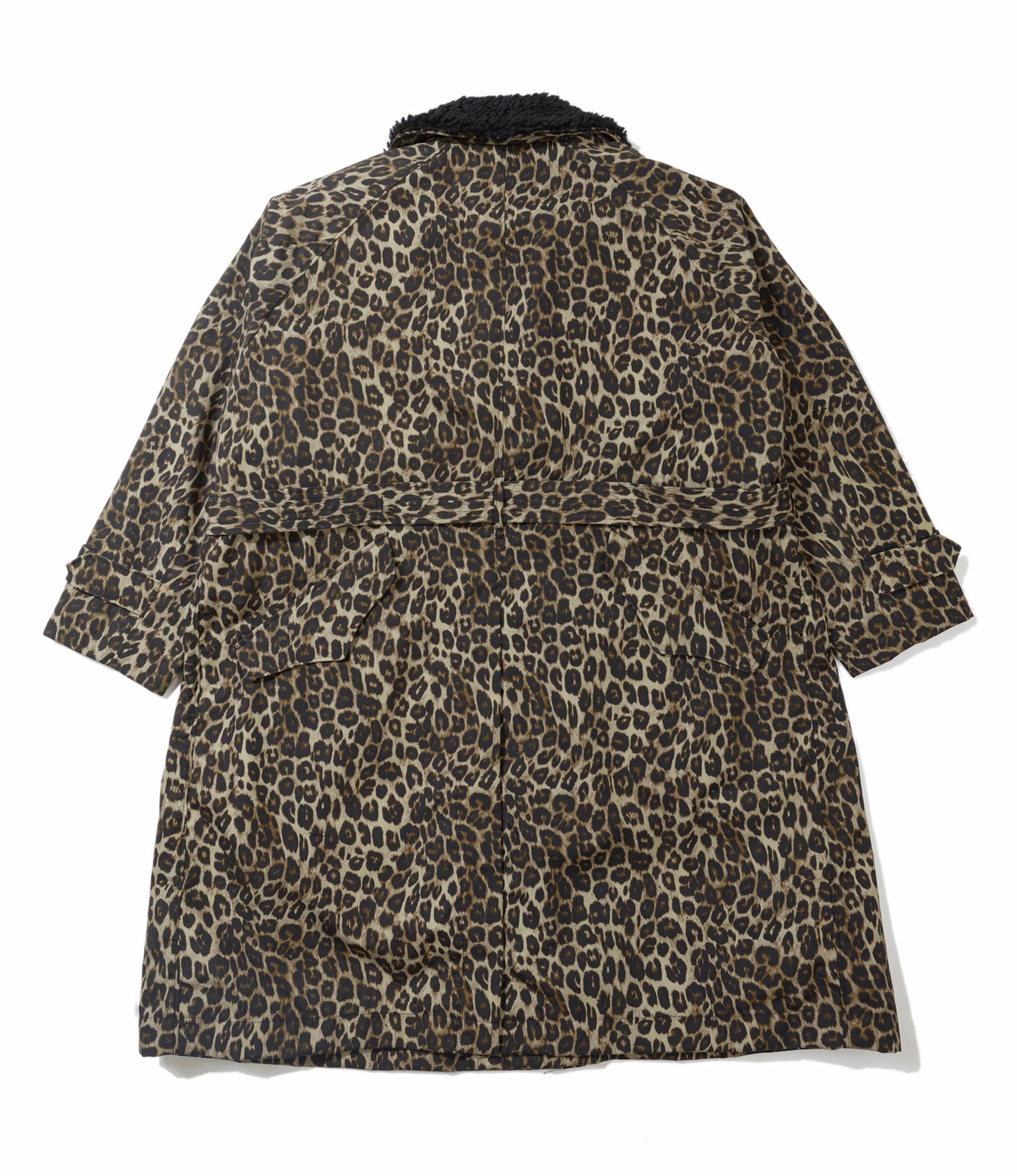 Storm Coat - Brown Nyco Leopard Print