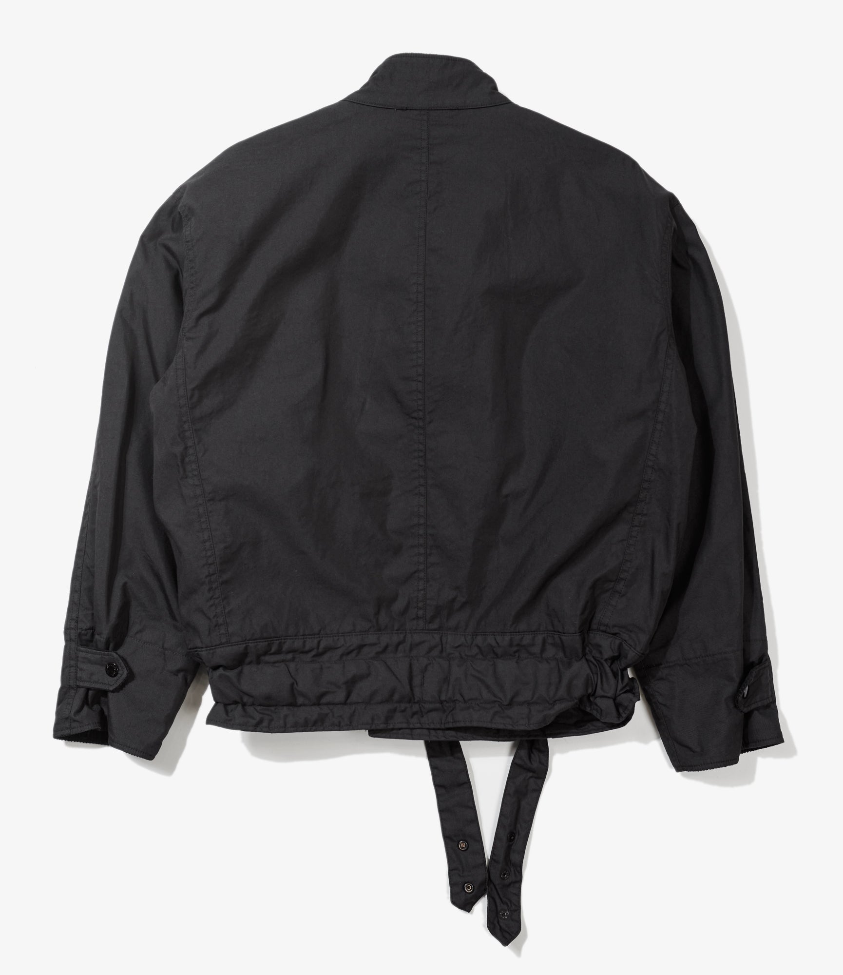 Moto Jacket - Black Nyco Twill