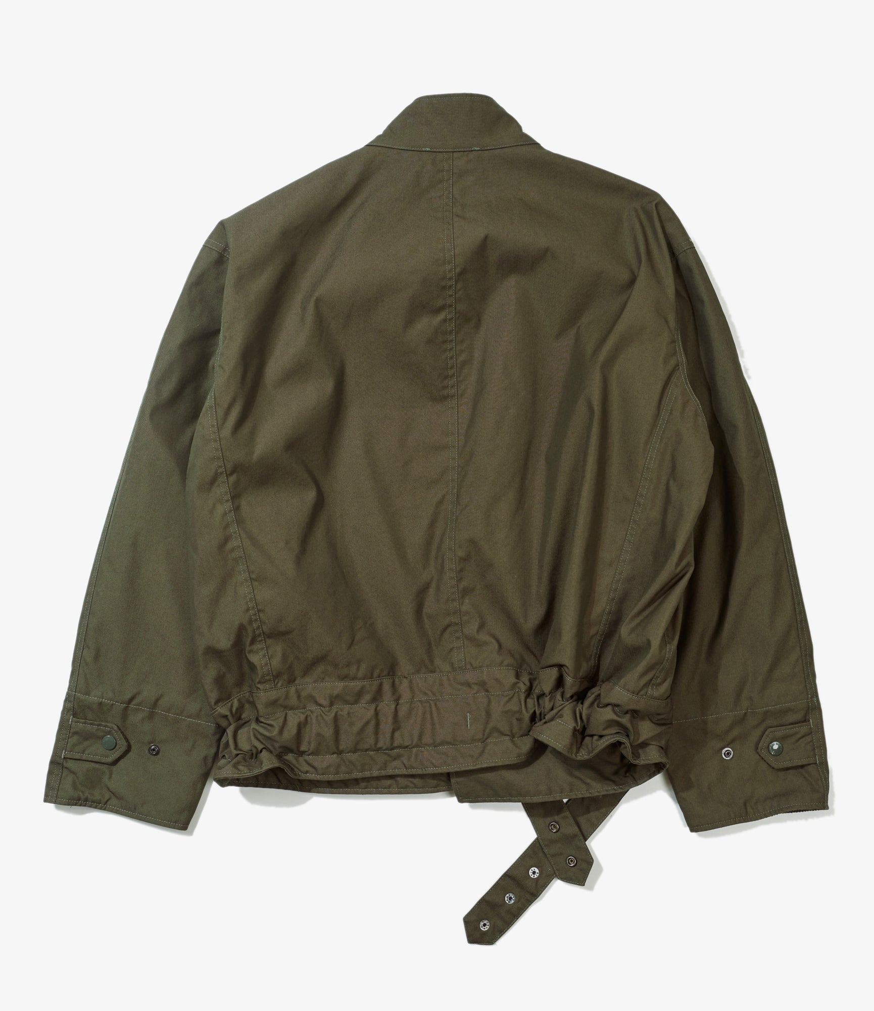 Moto Jacket - Olive CP Weather Poplin