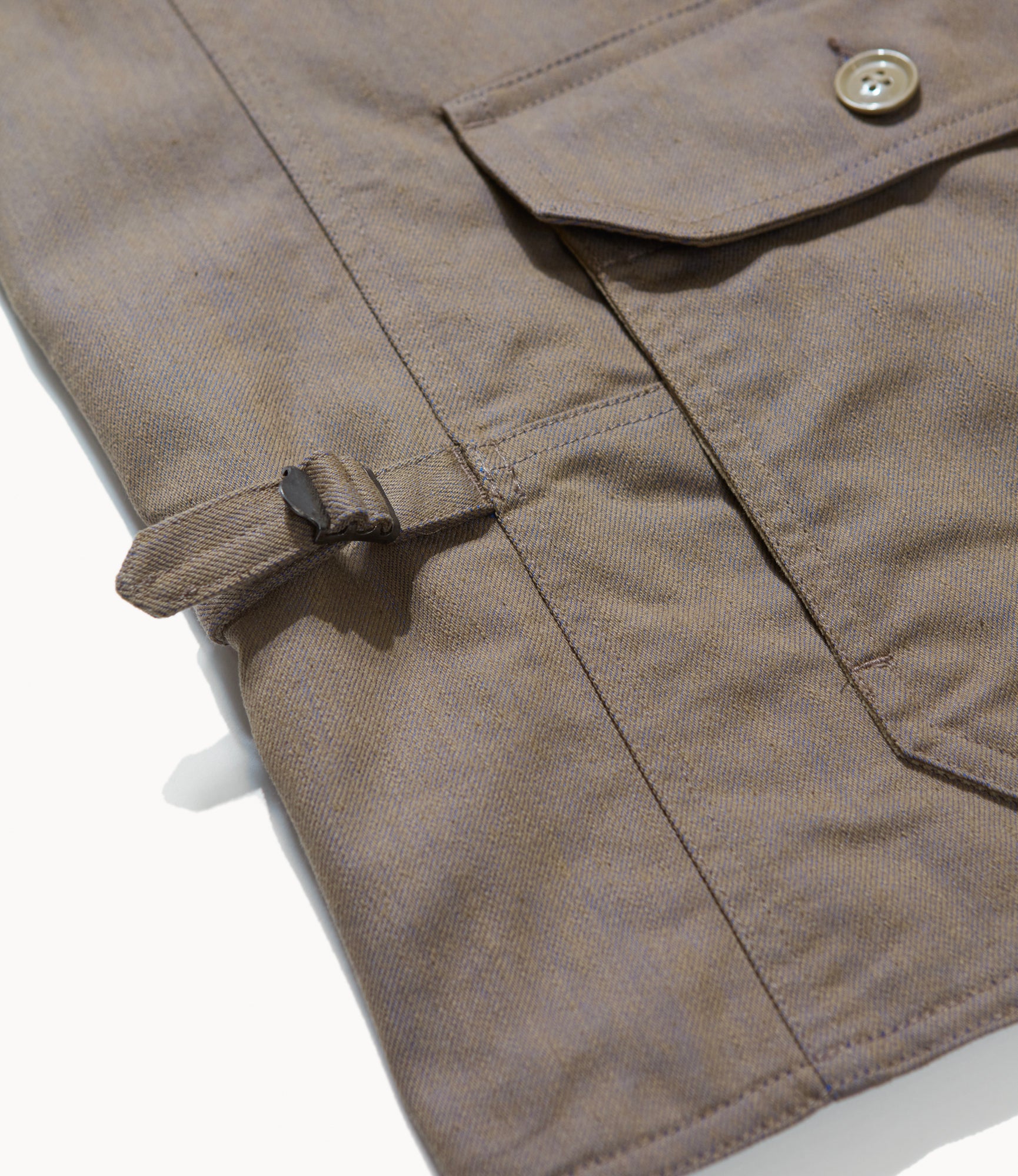 G8 Jacket - Khaki/Blue PC Iridescent Heavy Twill