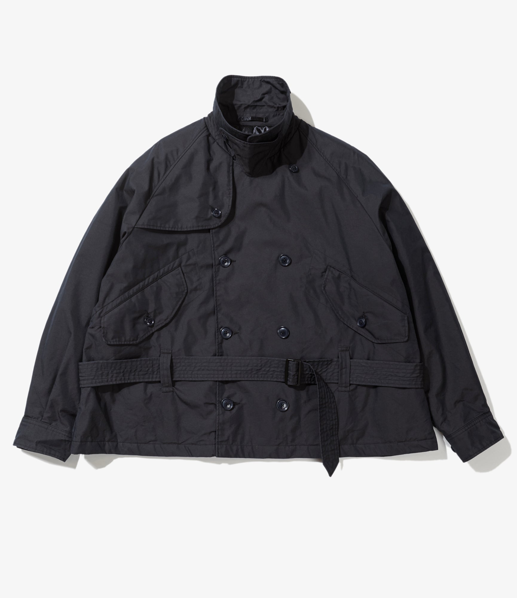 Short Trench - Dk.Navy Nyco Twill