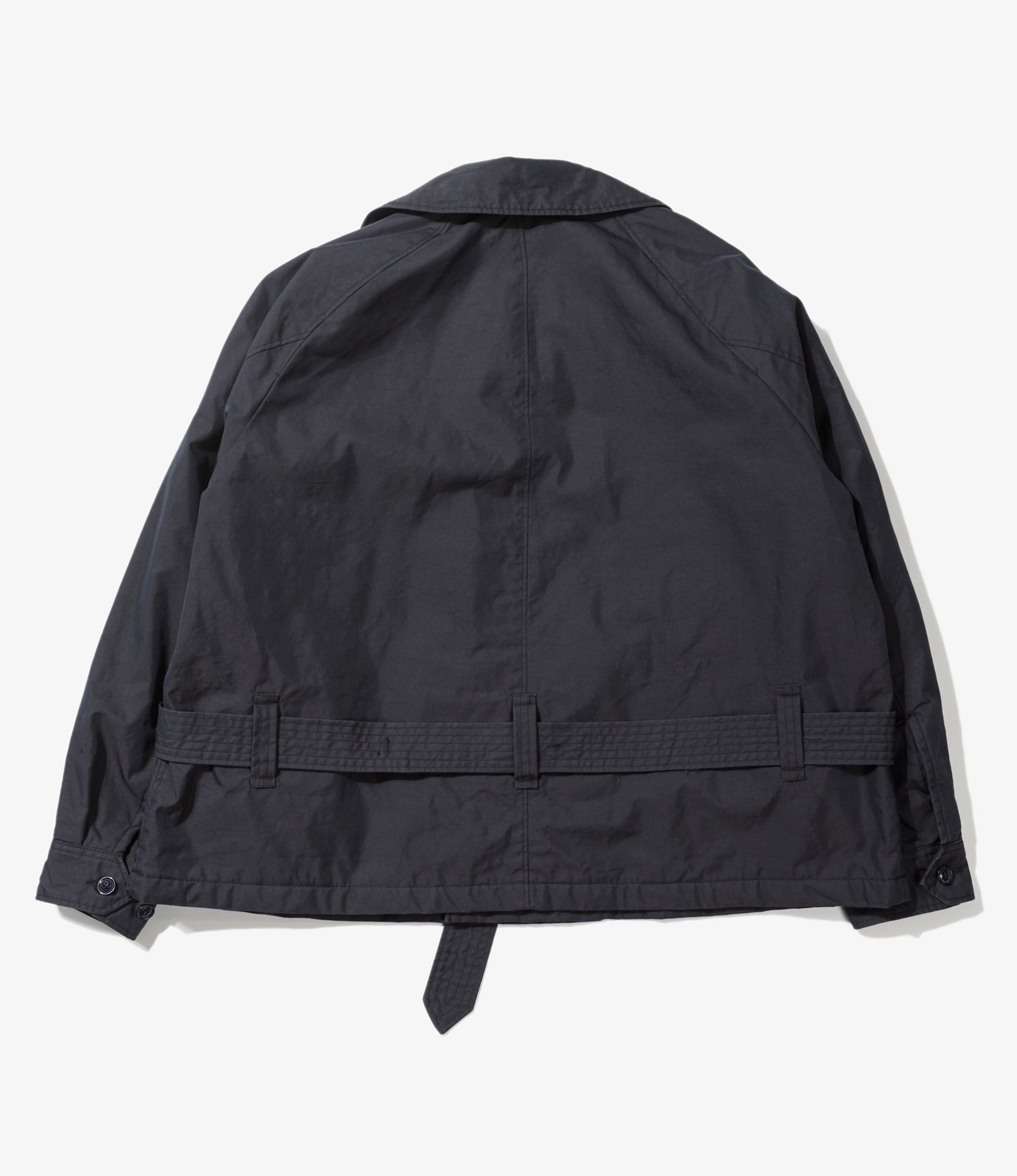 Short Trench - Dk.Navy Nyco Twill