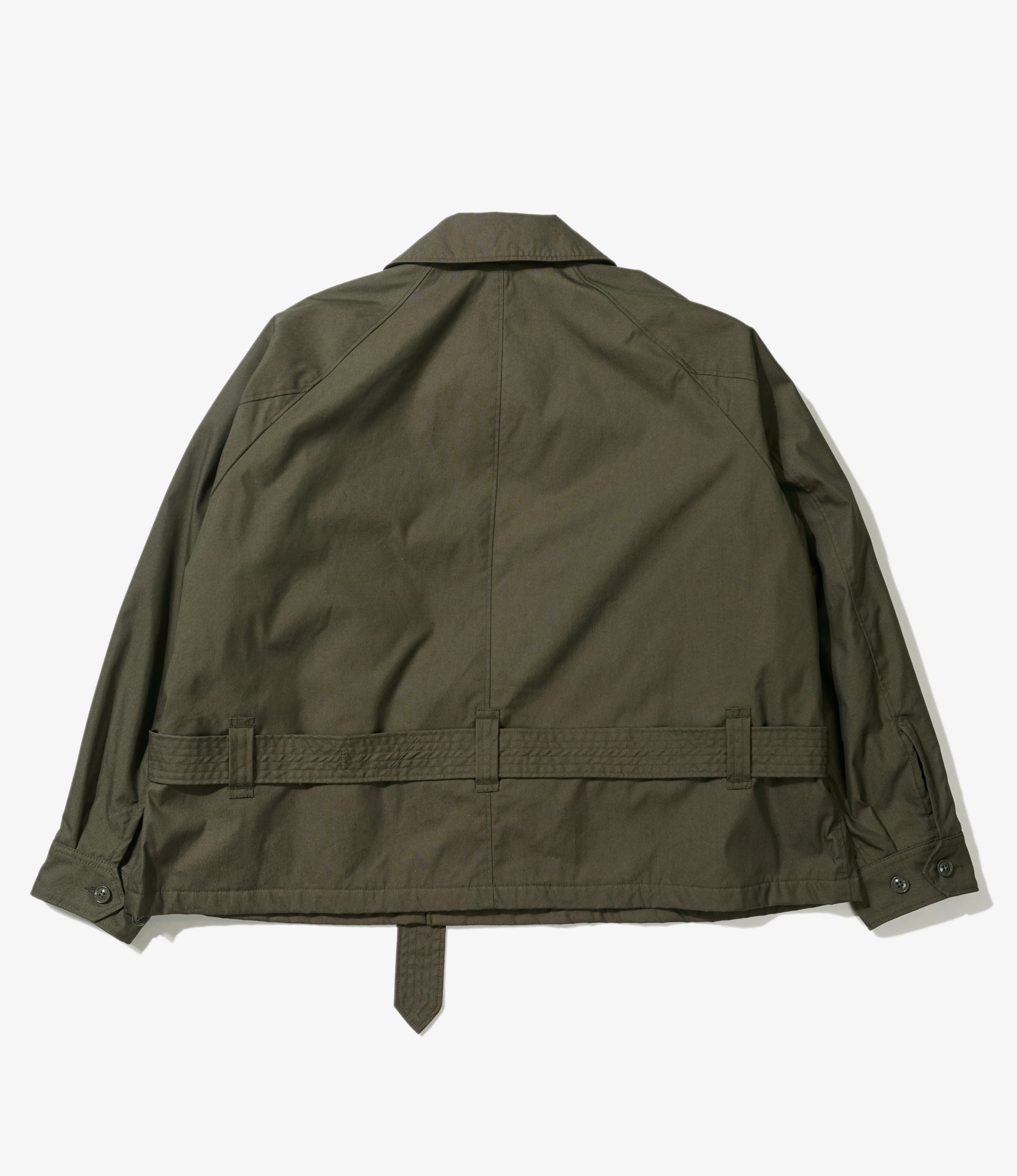 Short Trench - Olive CP Weather Poplin