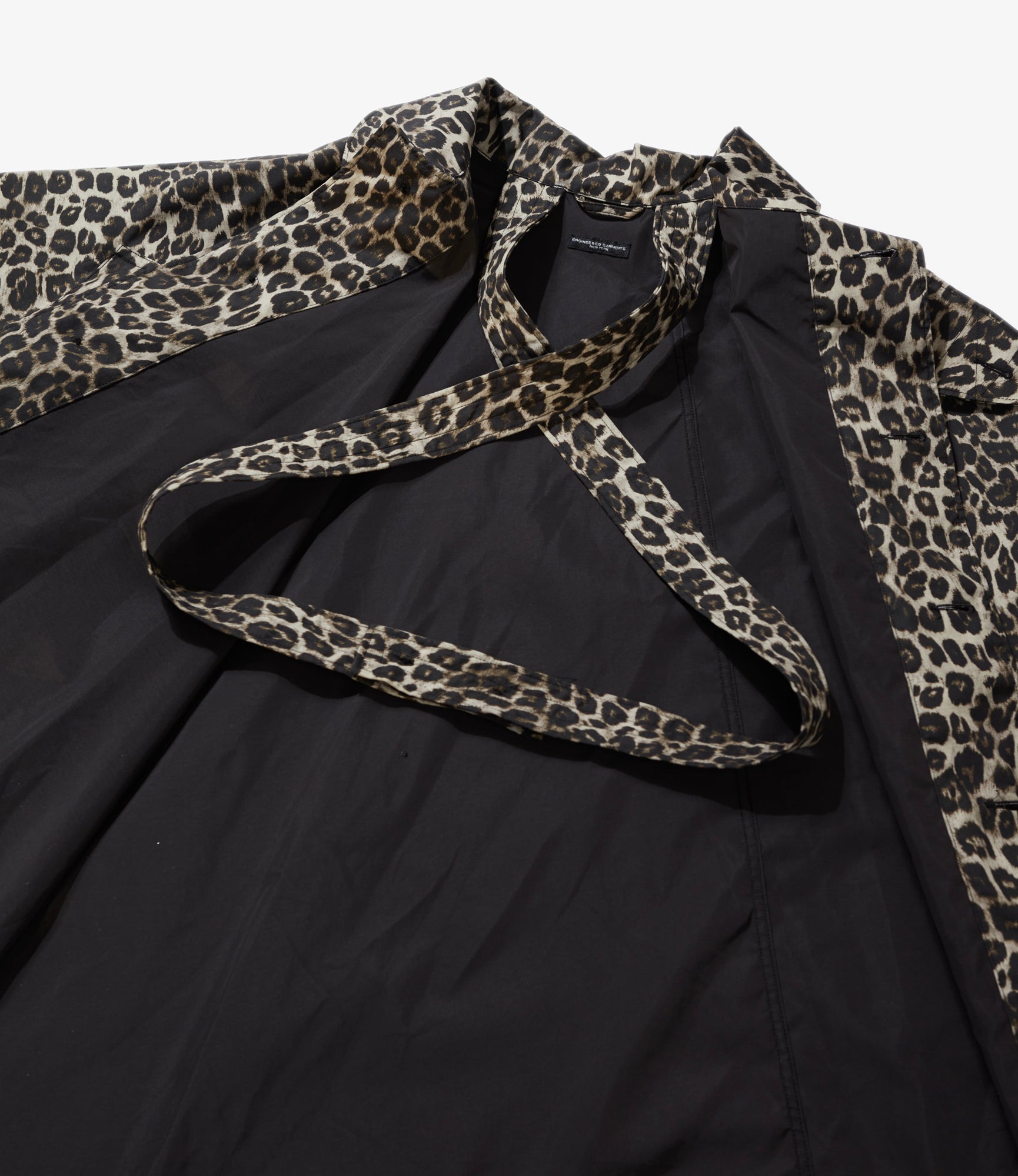 Tent Cape - Brown Nyco Leopard Print